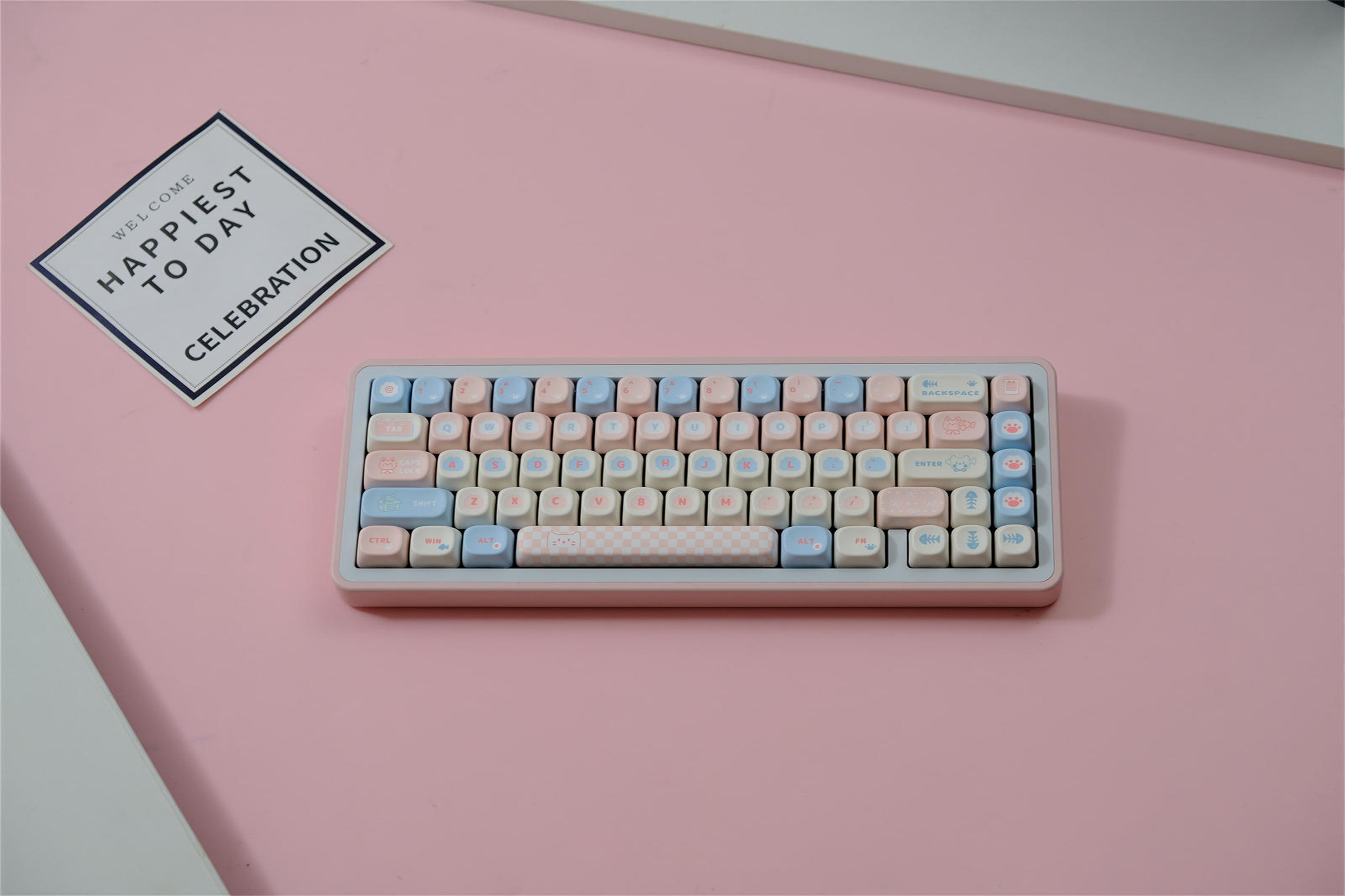 Kawaii Kitty Keycaps