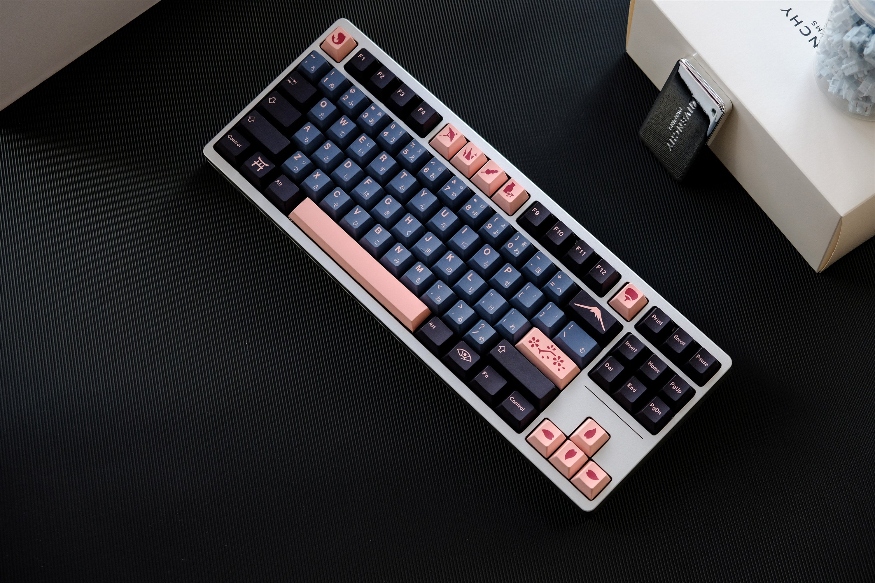 Midnight Sakura Keycaps