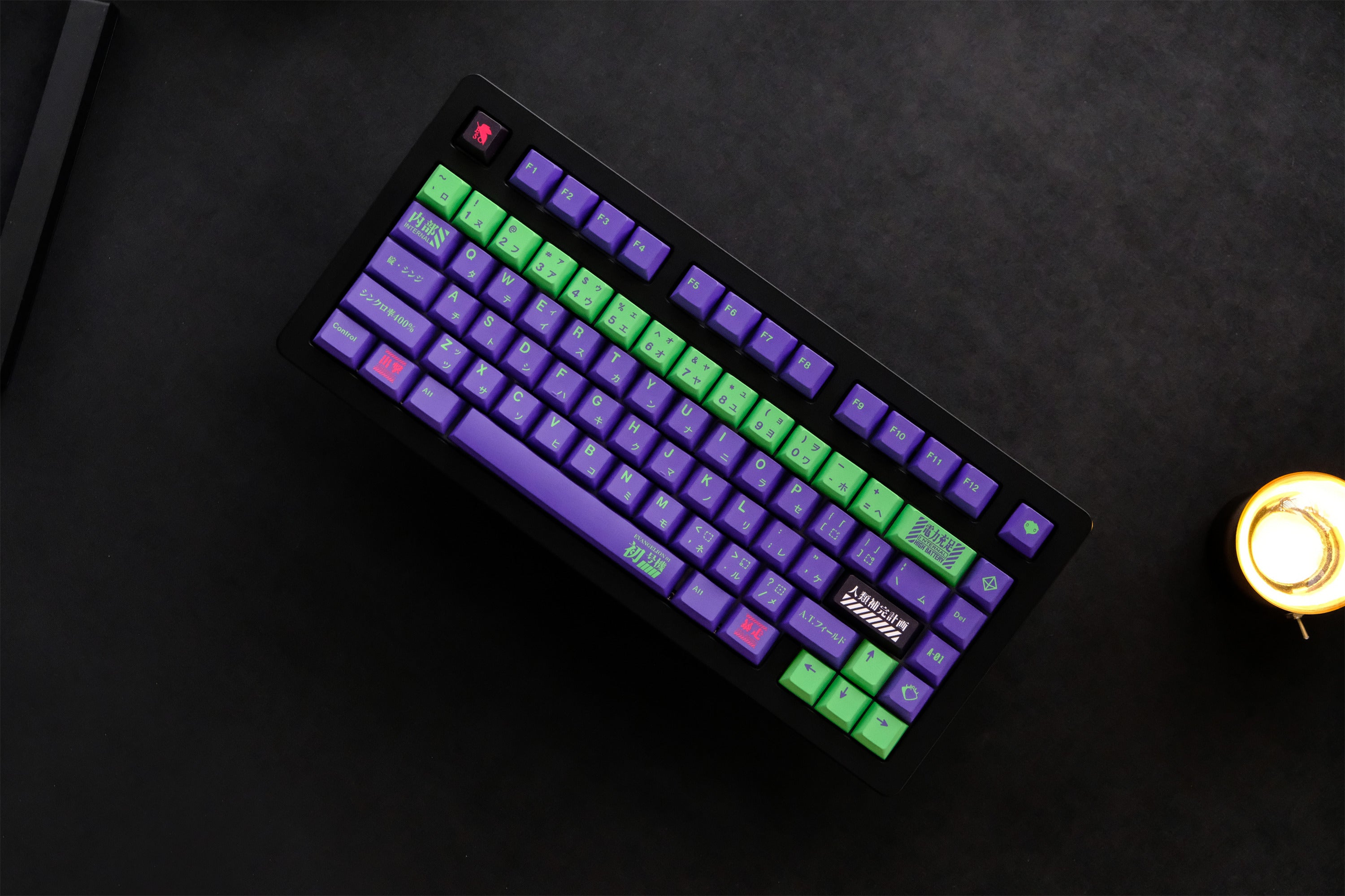 Mecha-01 EVA Unit-01 Keycaps