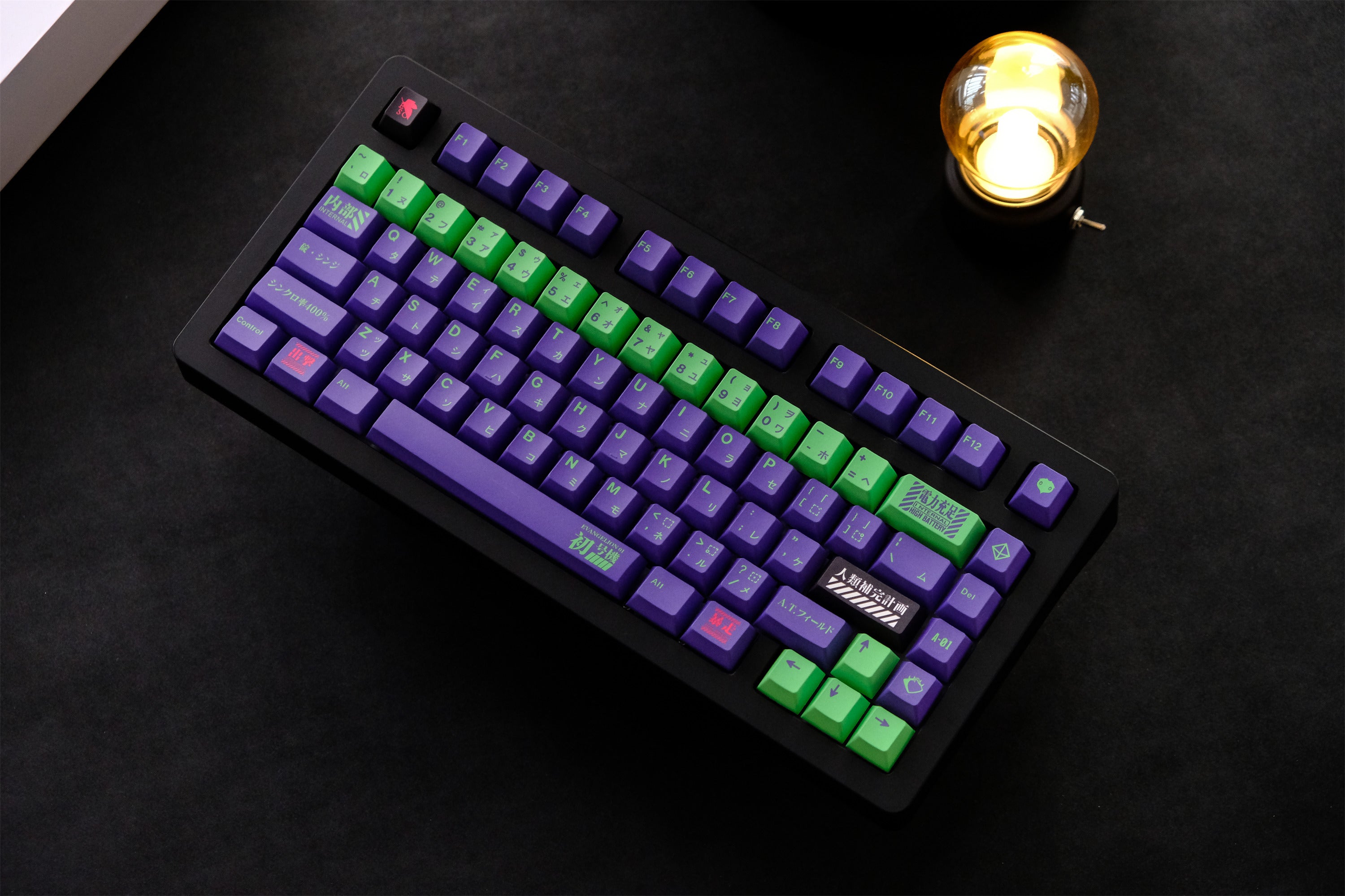 Mecha-01 EVA Unit-01 Keycaps