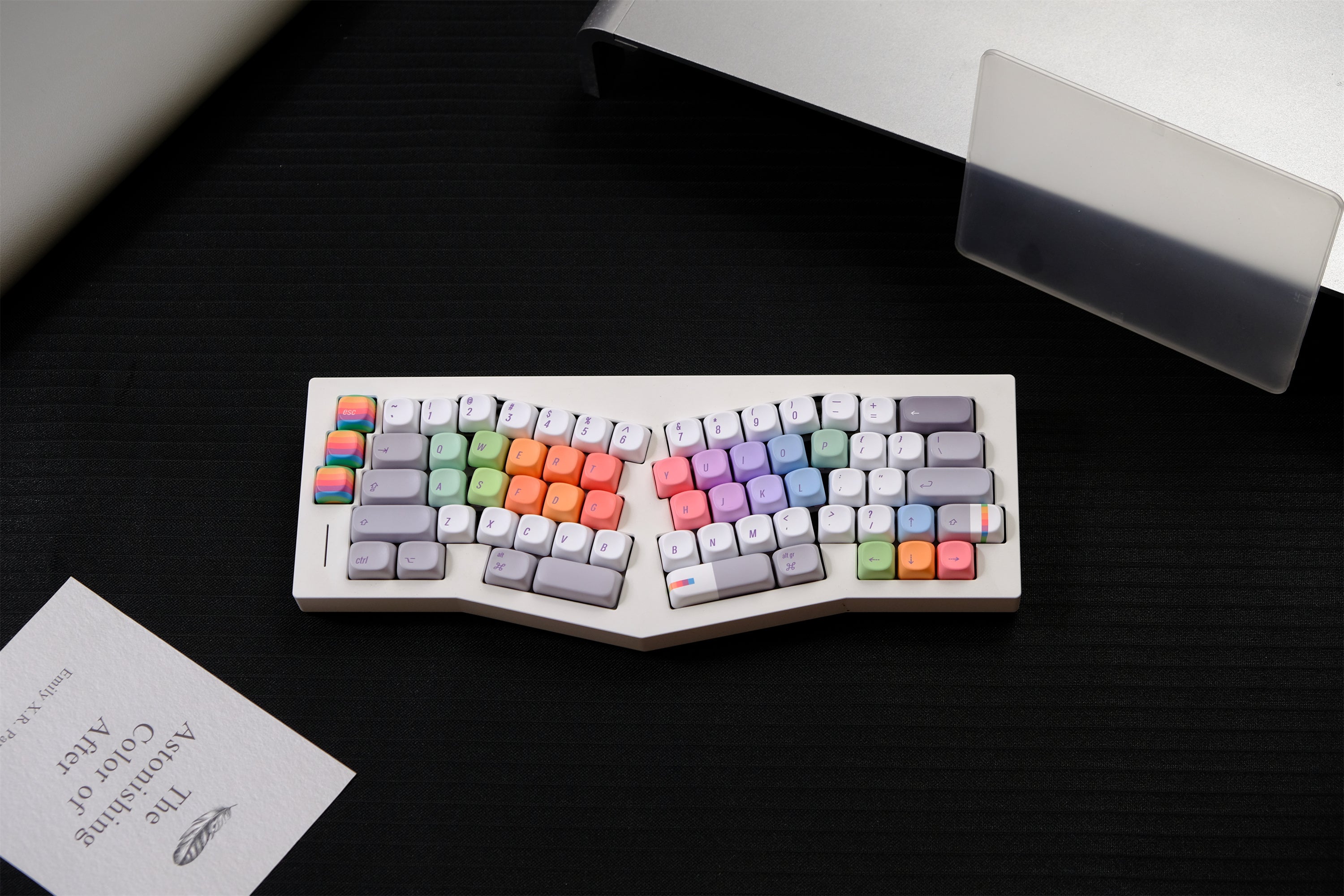 Rainbow Programmer Keycaps - Diykeycap