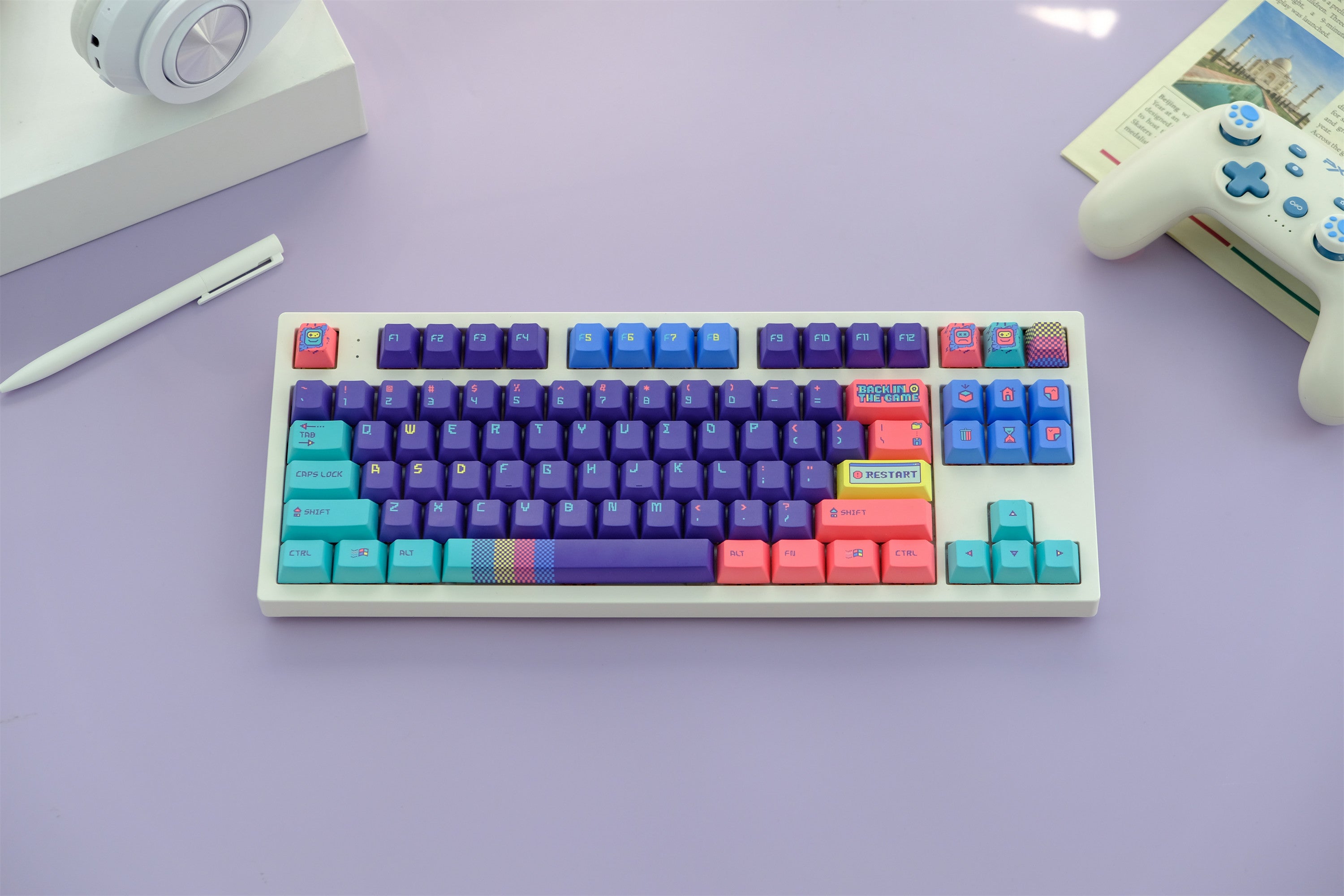 Back Into The Game Keycaps