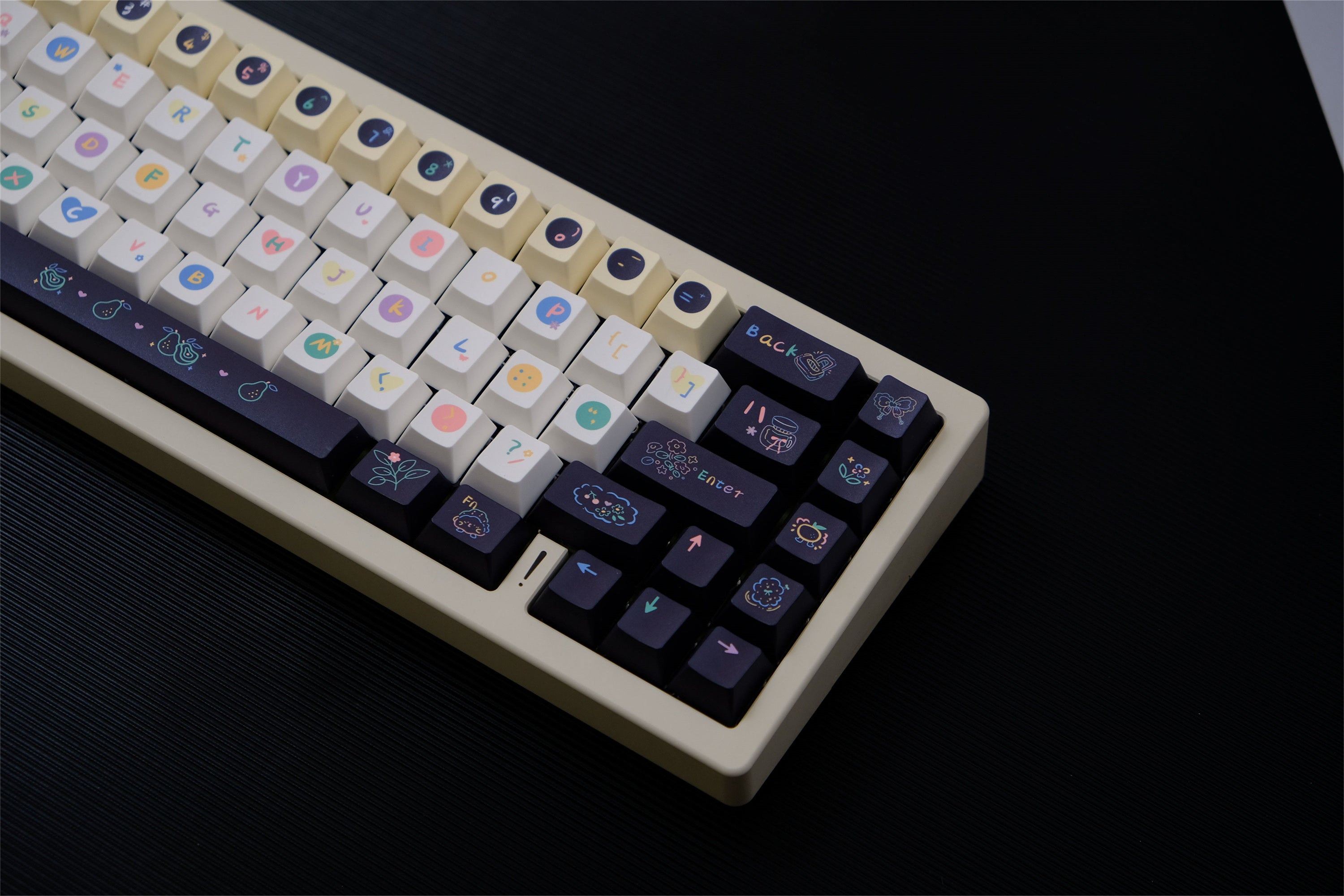 Sweet Cheese Crumble keycaps - Diykeycap