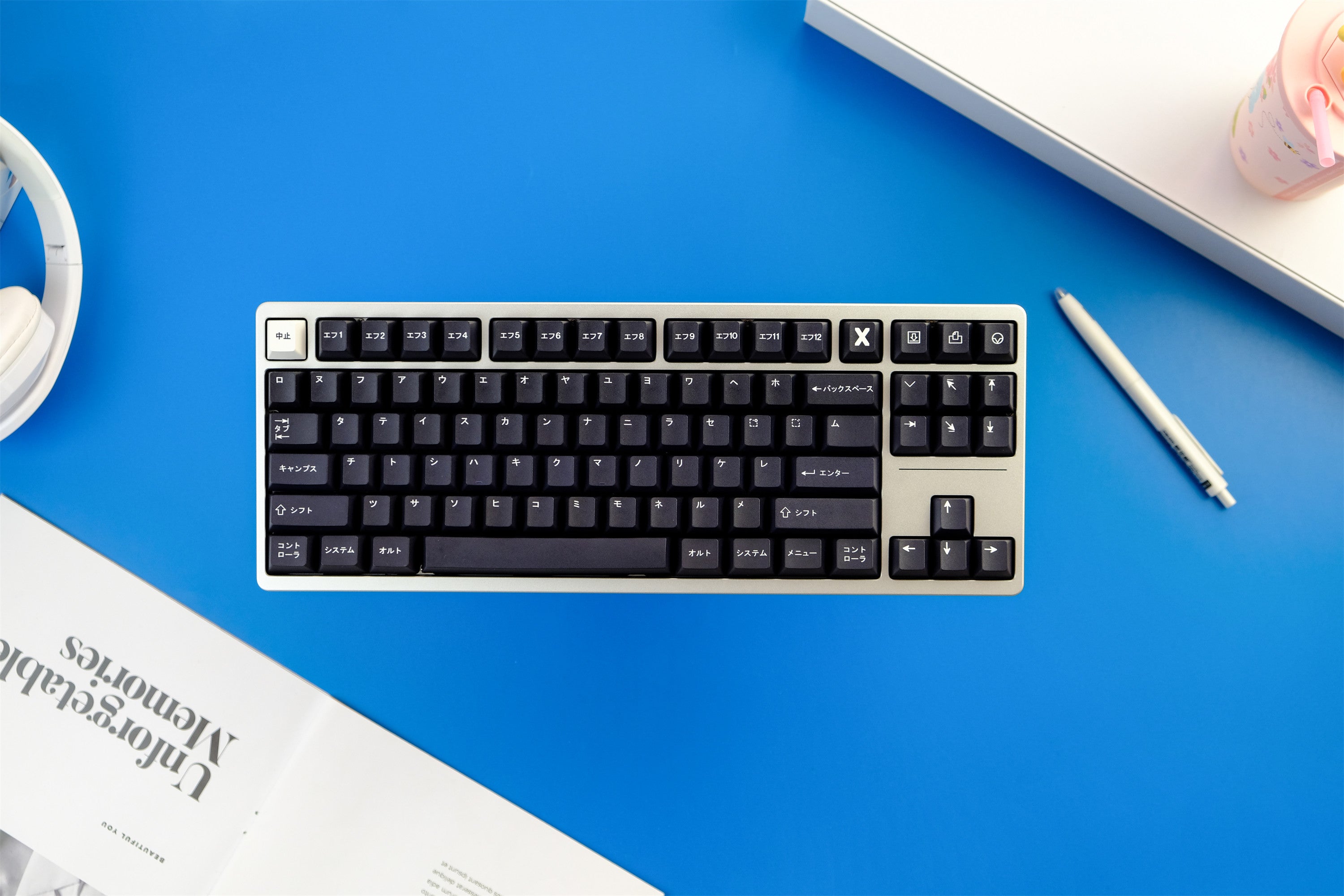 Minimalist Katakana Keycaps