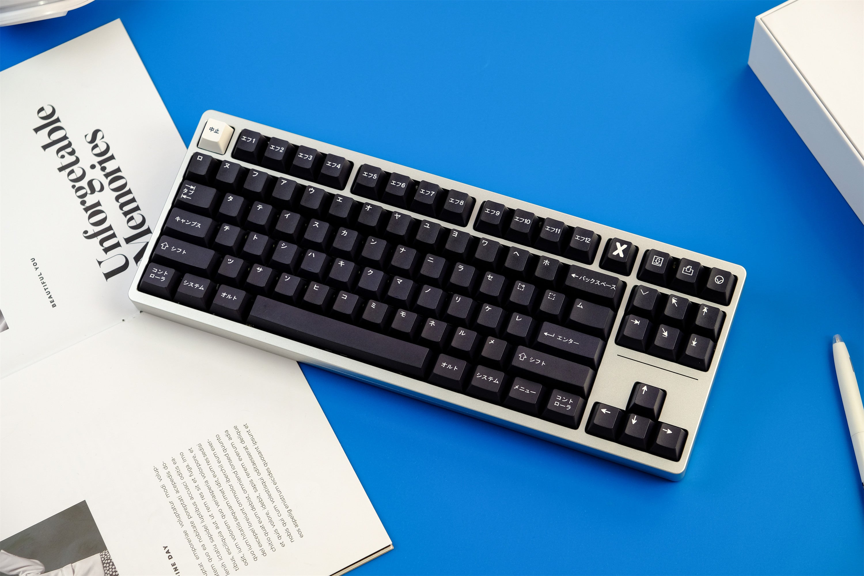 Minimalist Katakana Keycaps