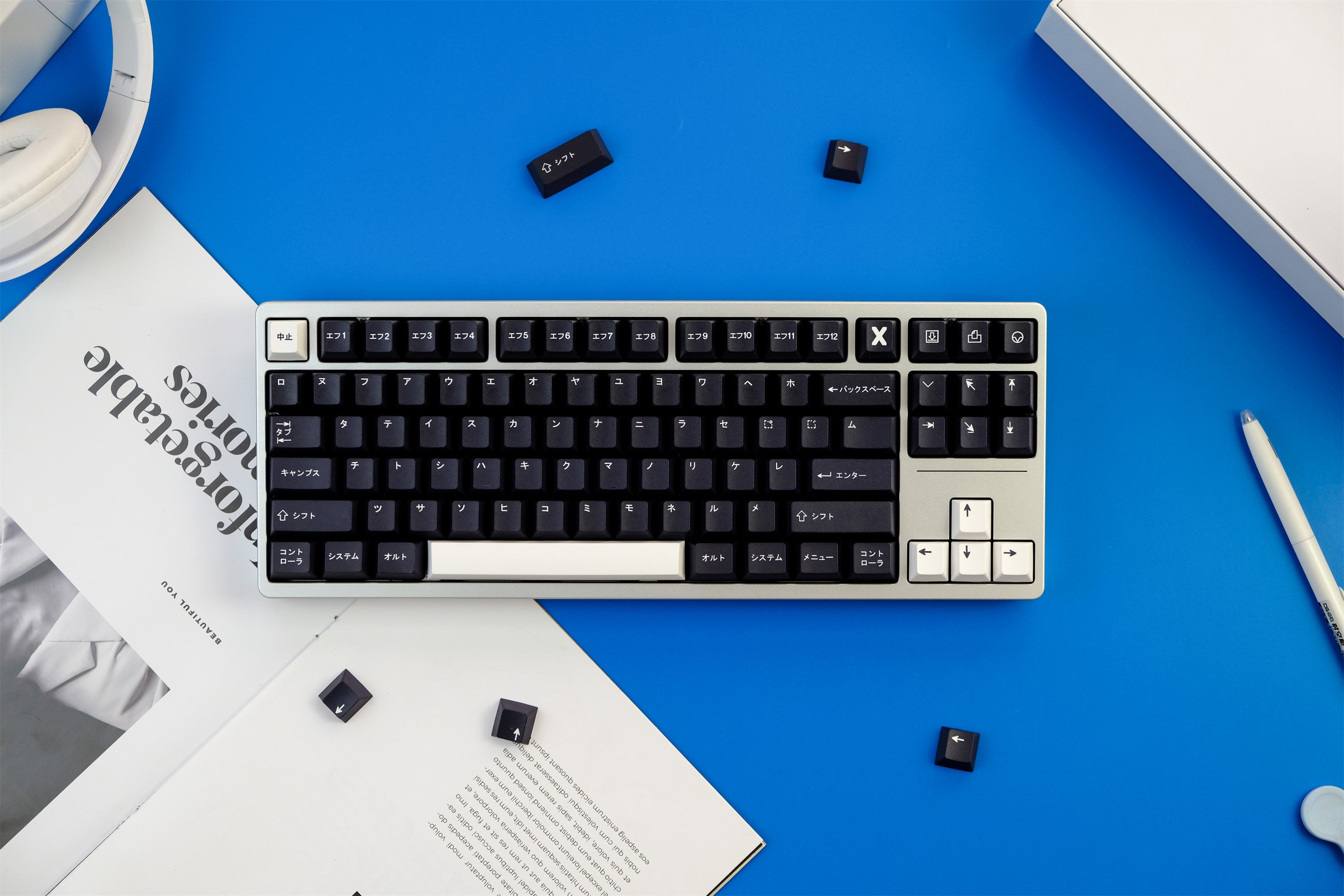 Minimalist Katakana Keycaps