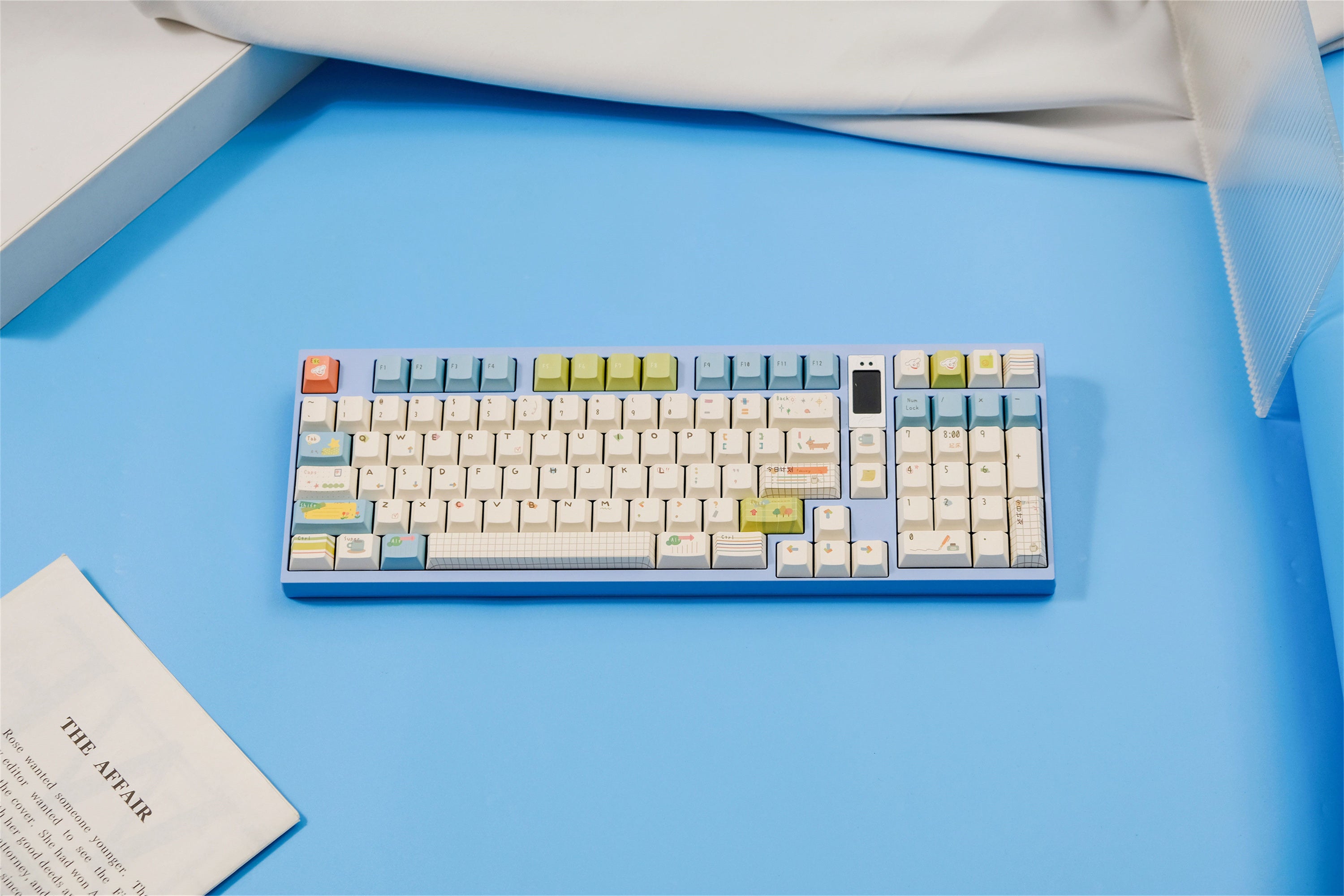 Journal Theme PBT Keycap - Diykeycap