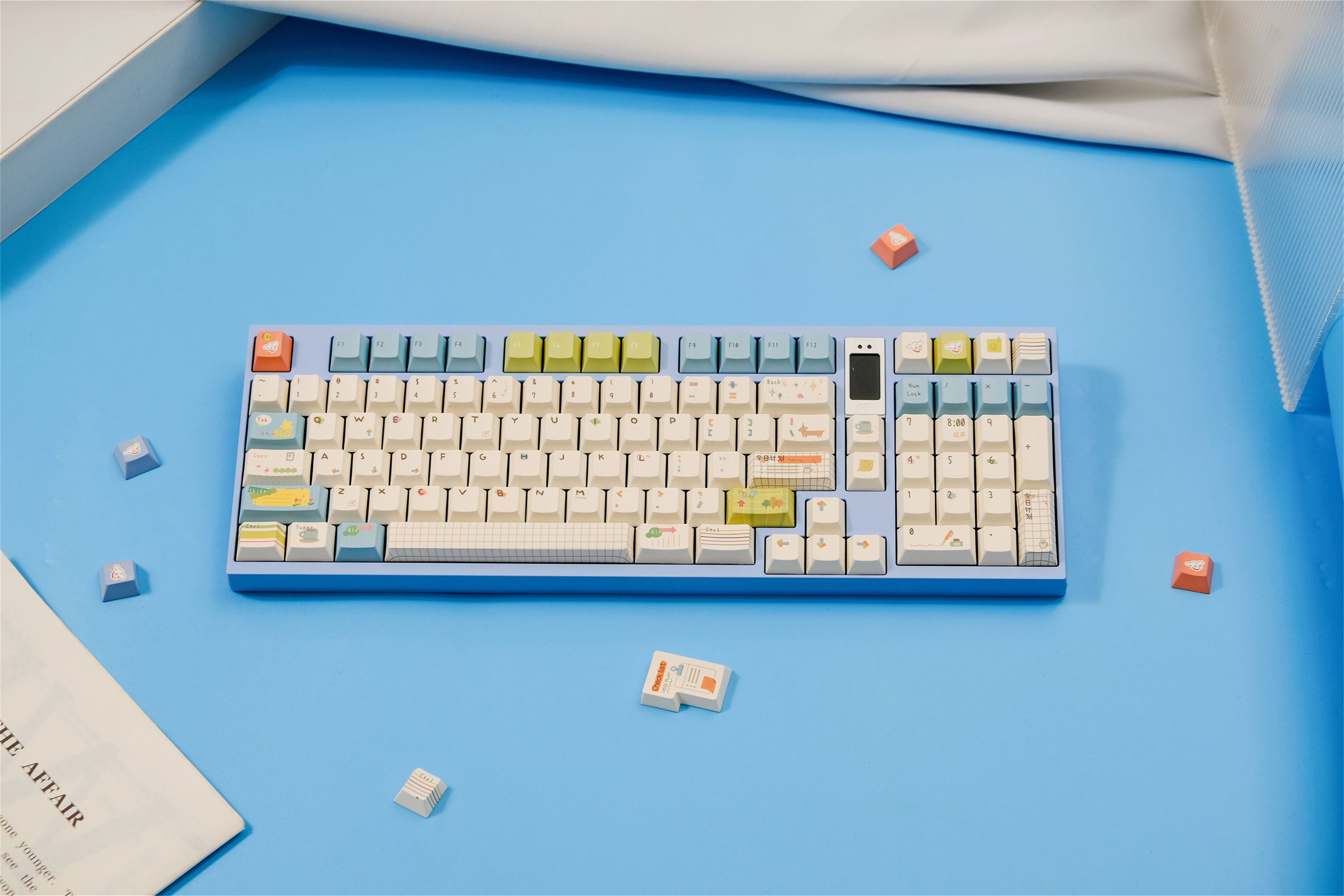 Journal Theme PBT Keycap - Diykeycap