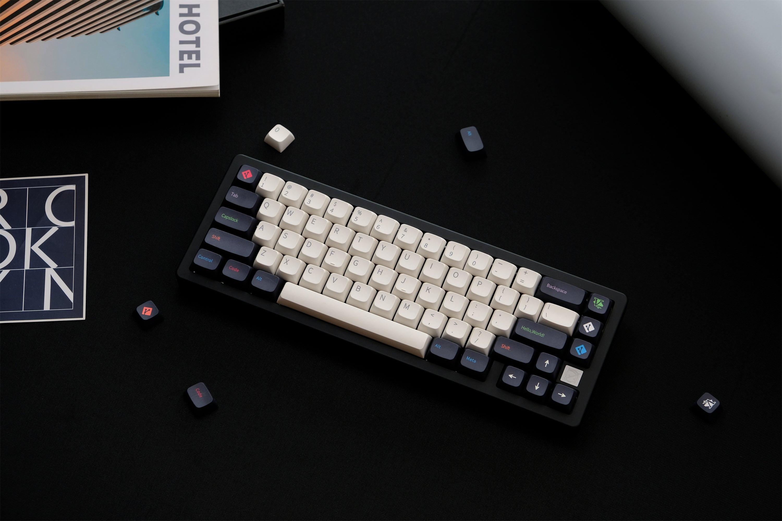 Programmer White PBT Keycaps