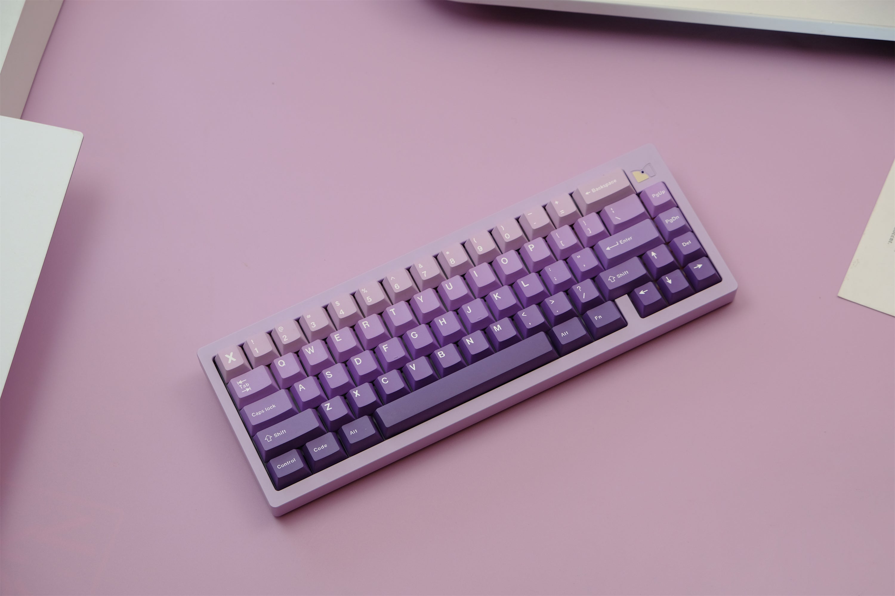 Lavender PBT Keycaps