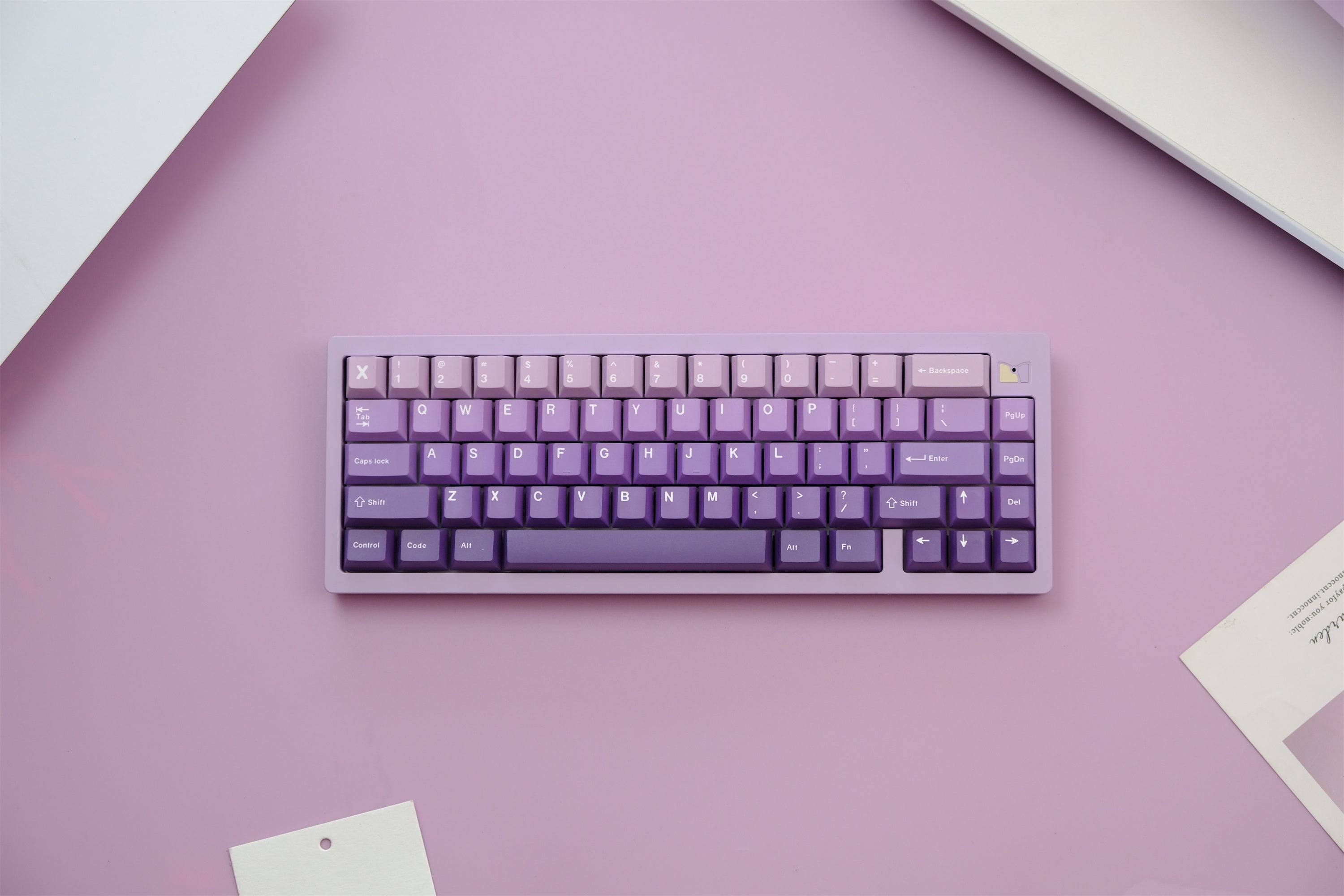 Lavender PBT Keycaps