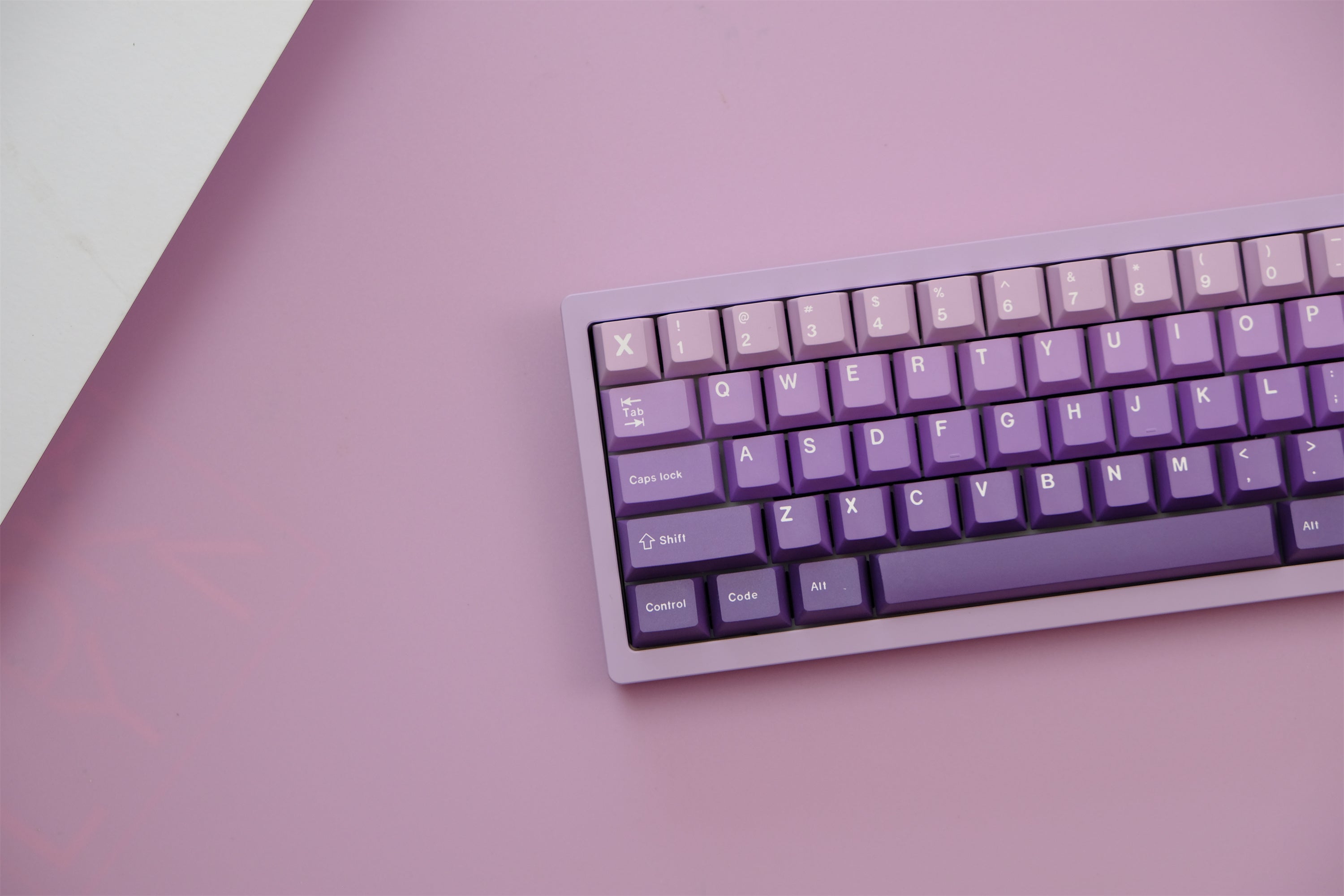 Lavender PBT Keycaps