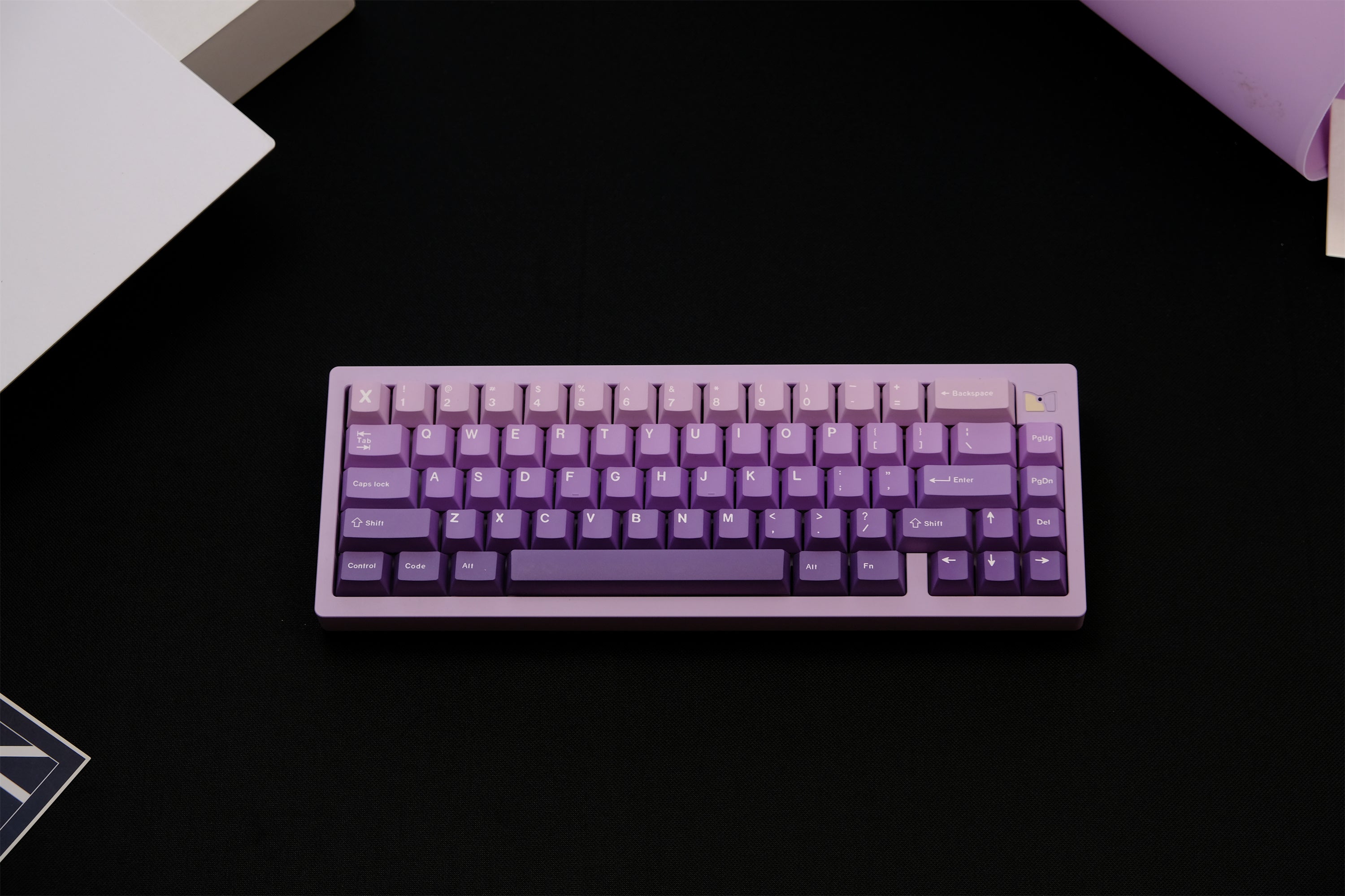 Lavender PBT Keycaps