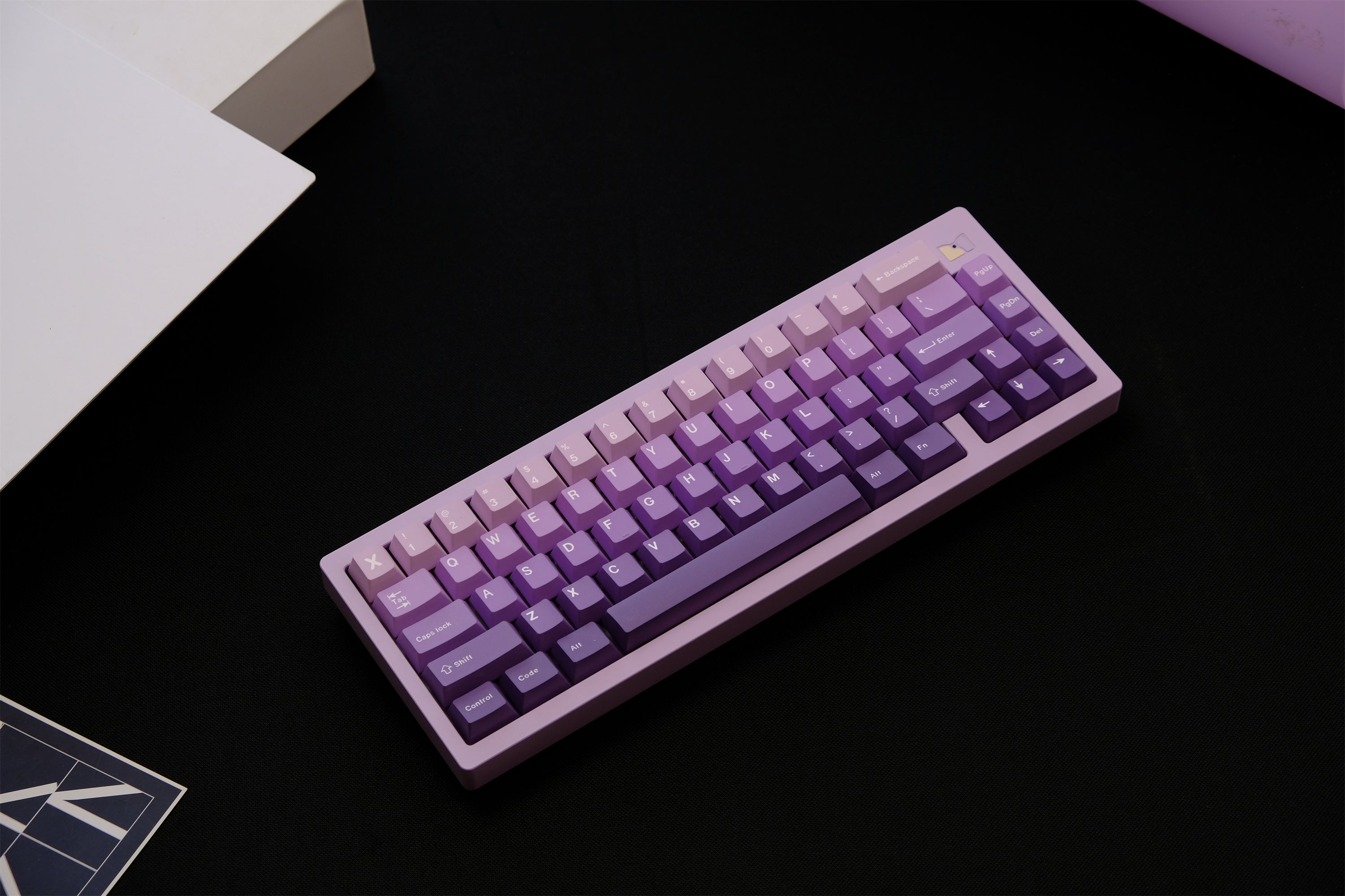 Lavender PBT Keycaps