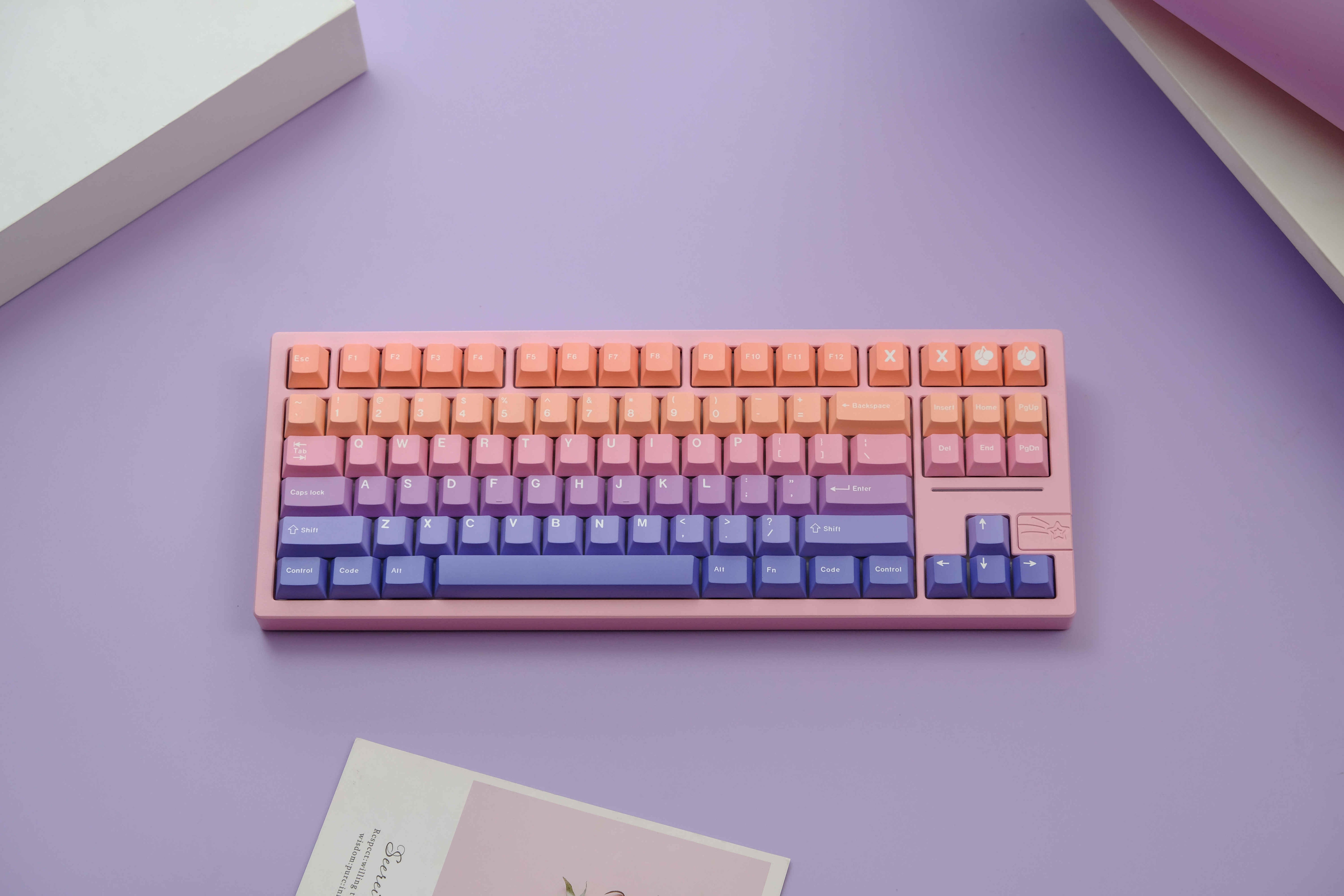 Gradient Dream PBT Keycaps