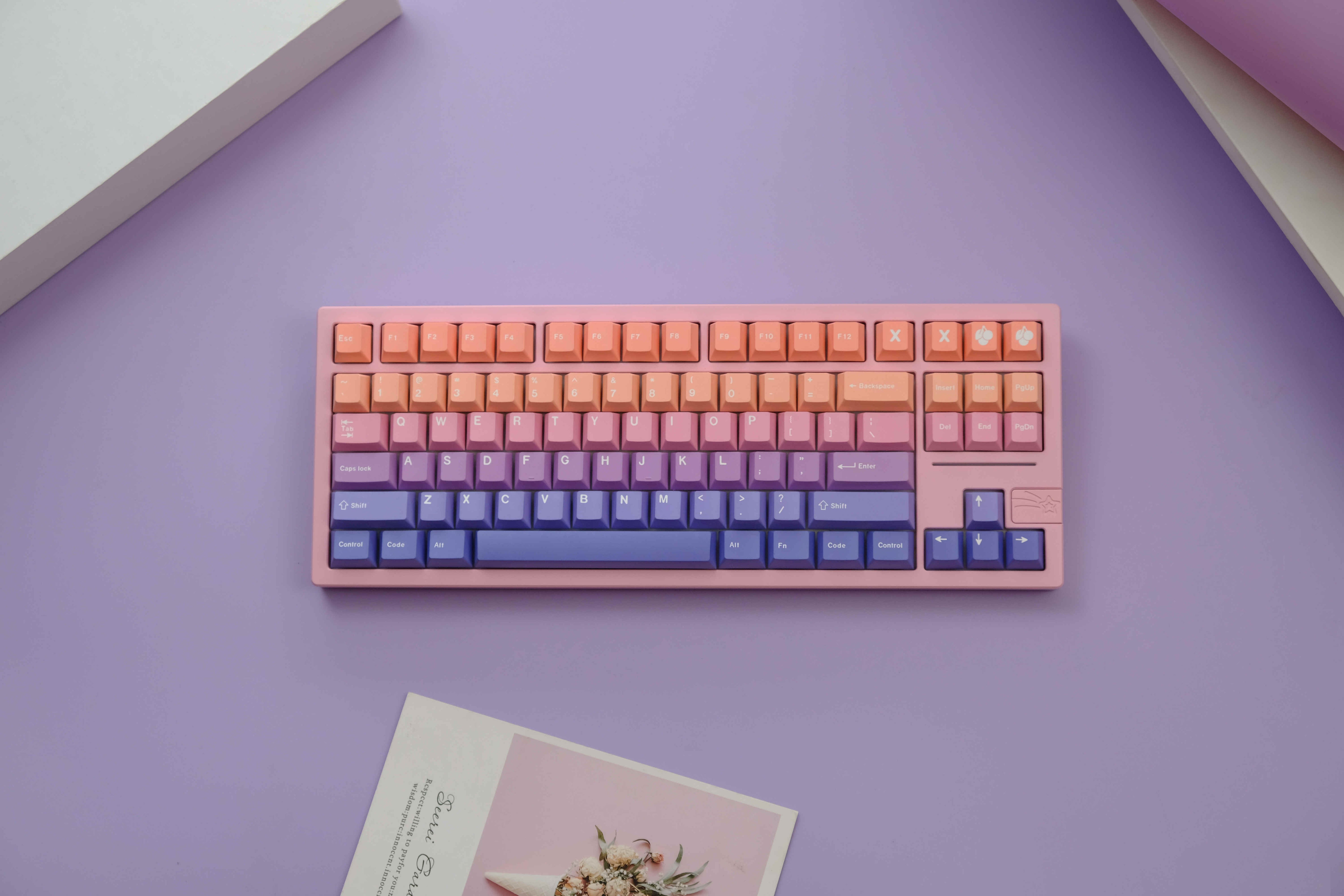 Gradient Dream PBT Keycaps