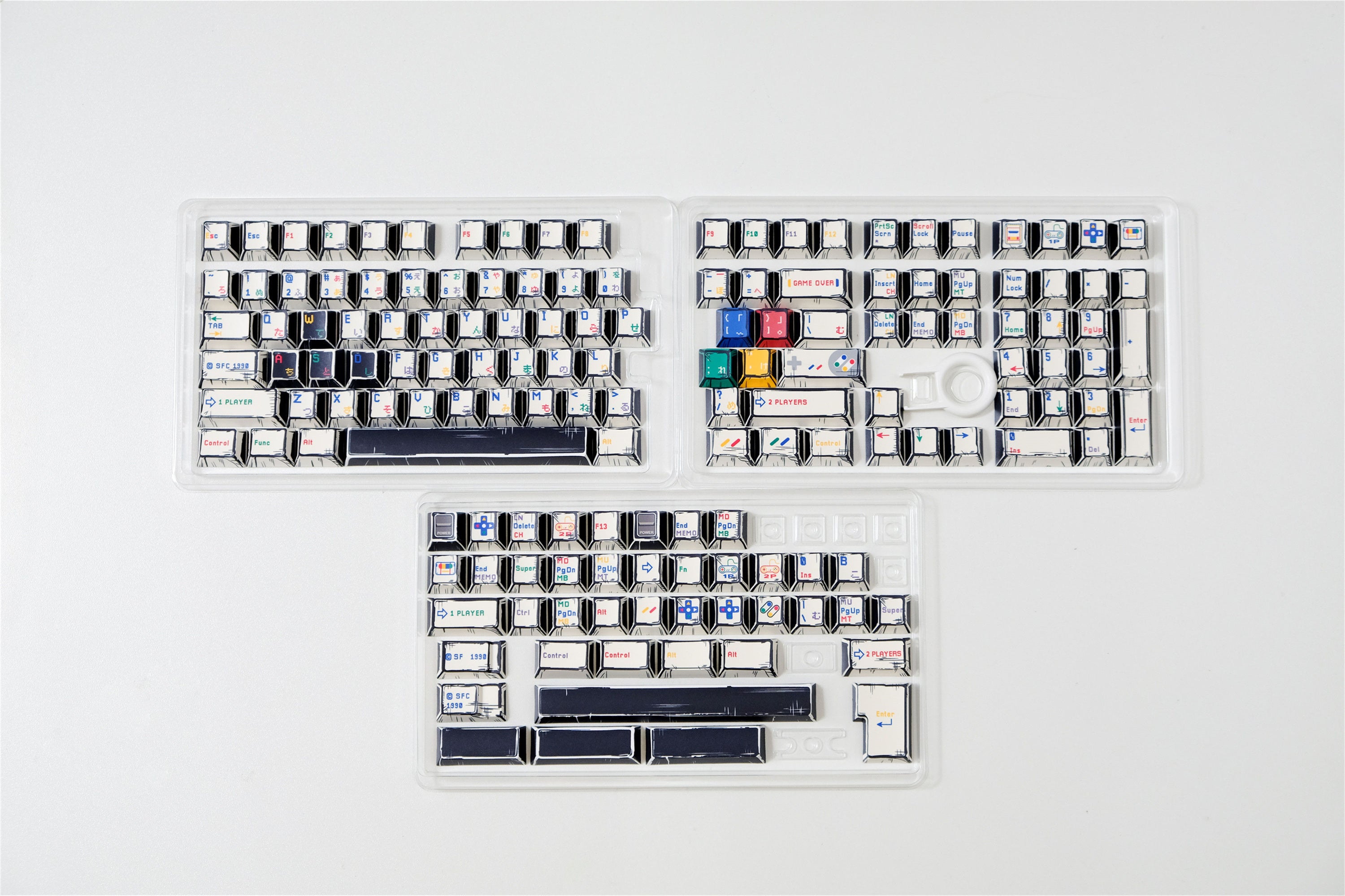 SFC 1990 Pixel Game Keycaps - Diykeycap
