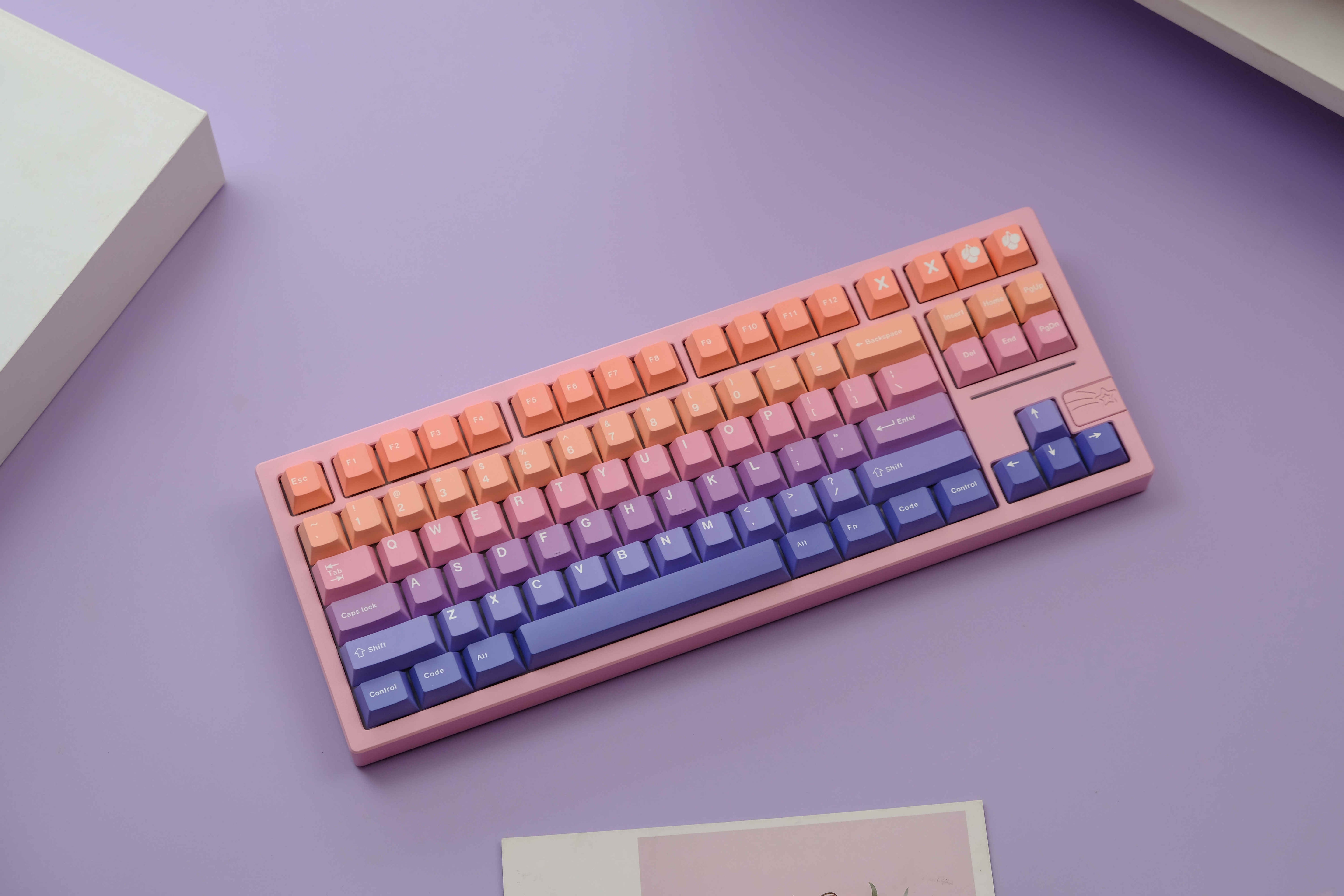 Gradient Dream PBT Keycaps