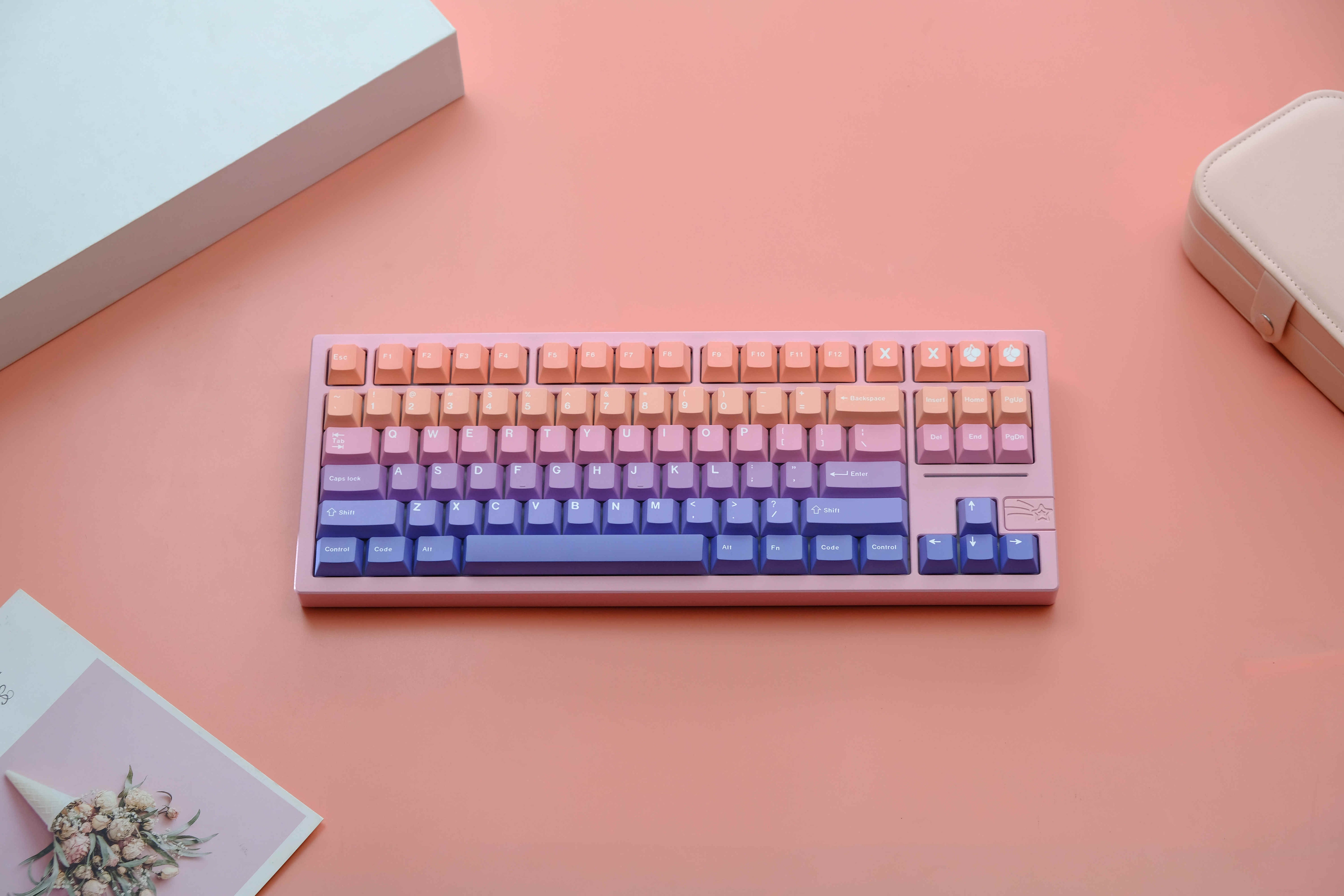 Gradient Dream PBT Keycaps