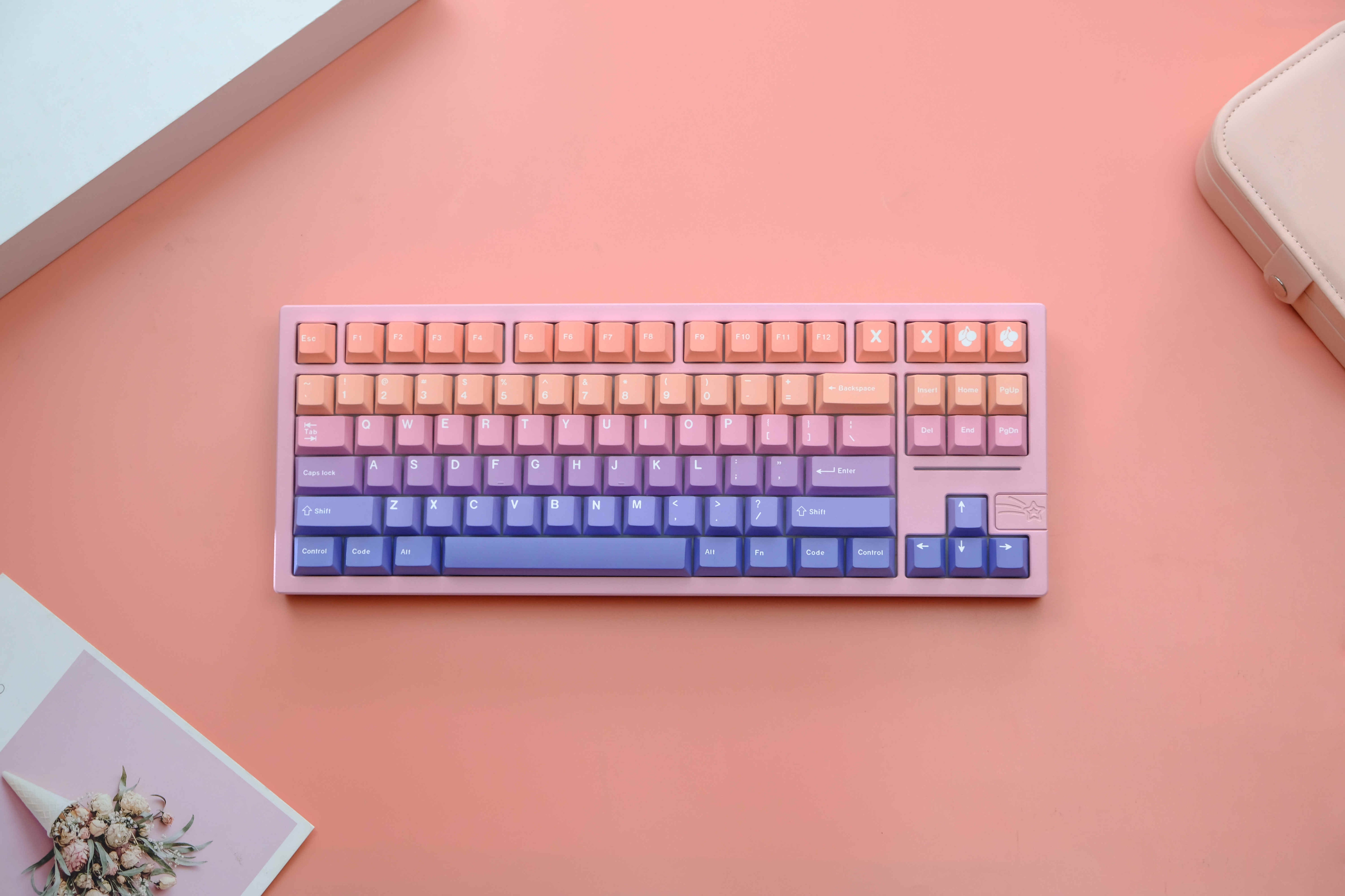 Gradient Dream PBT Keycaps