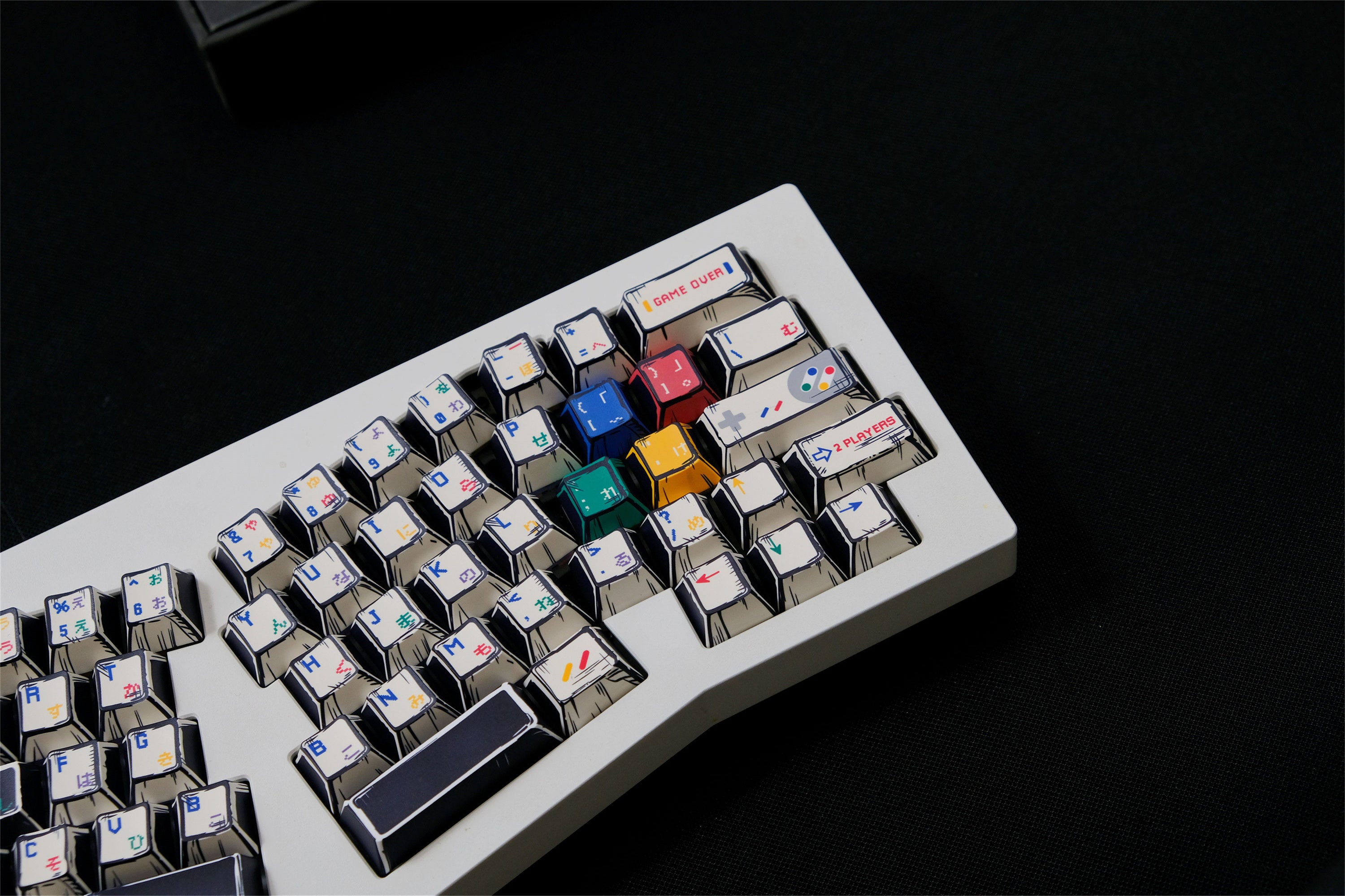 SFC 1990 Pixel Game Keycaps - Diykeycap
