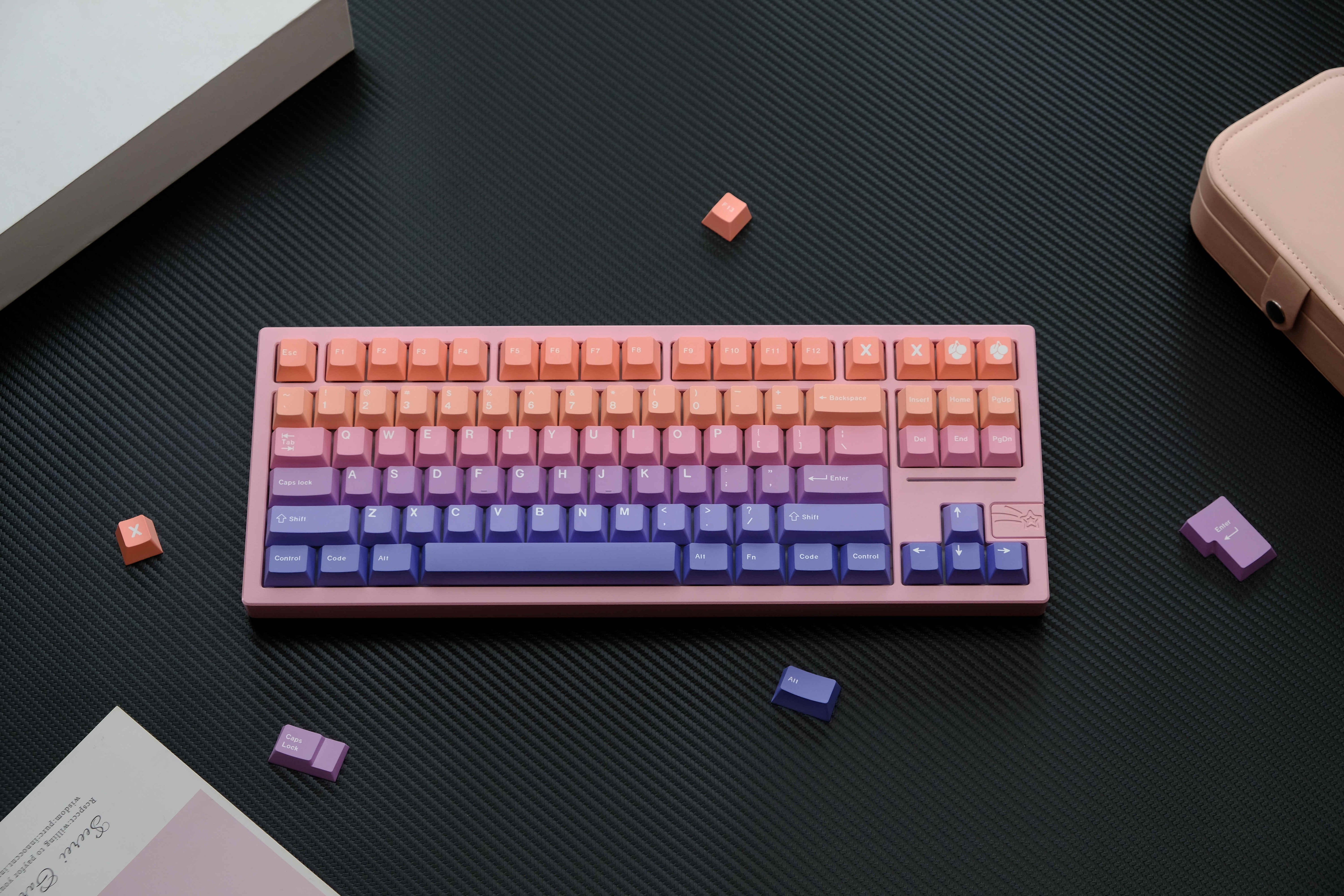 Gradient Dream PBT Keycaps