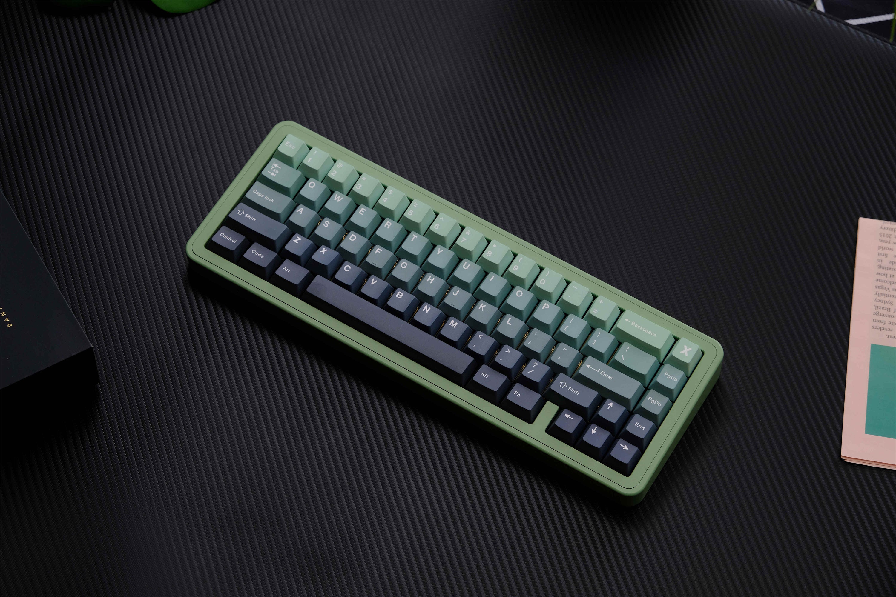 Gradient Botanical Garden PBT Keycaps