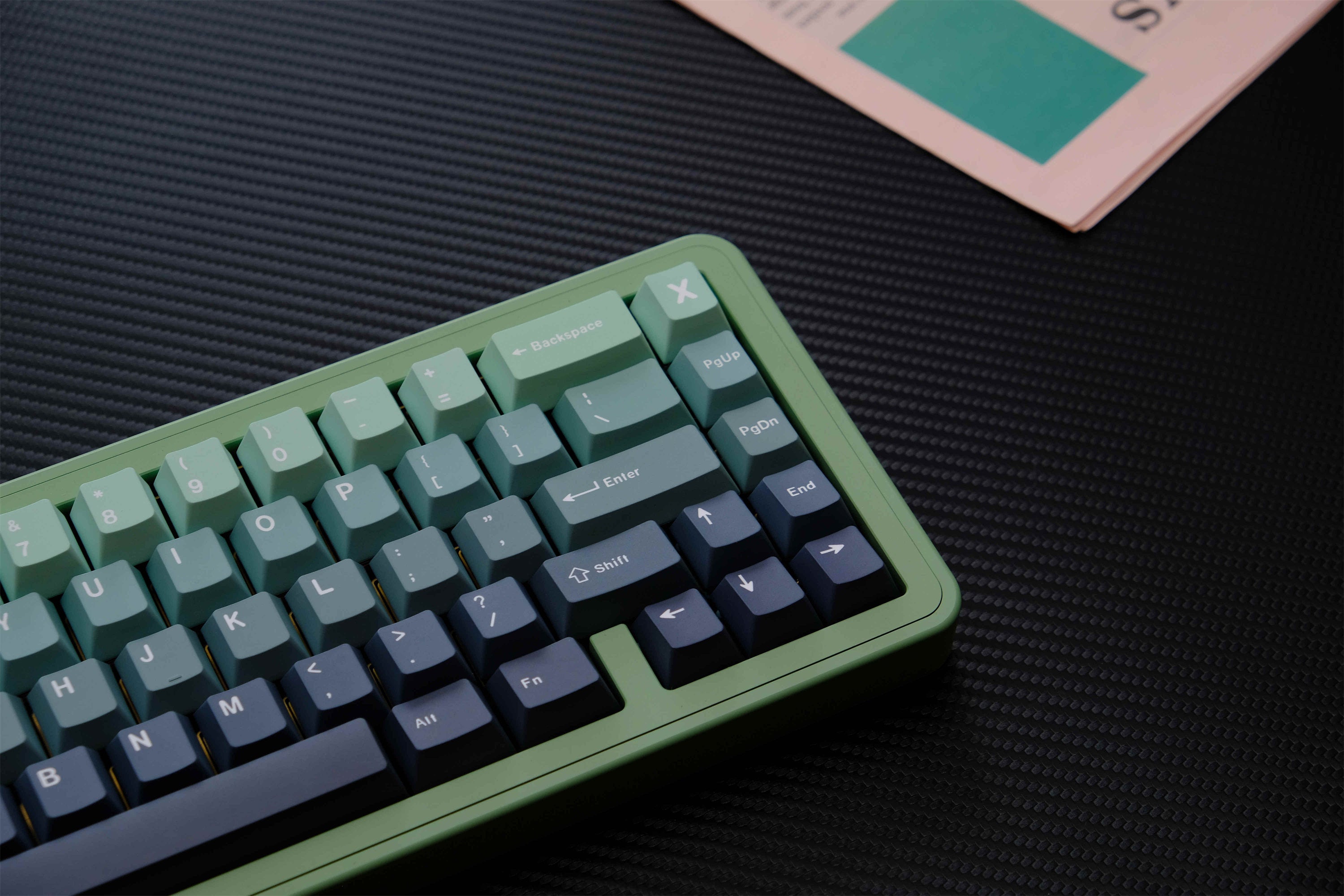 Gradient Botanical Garden PBT Keycaps