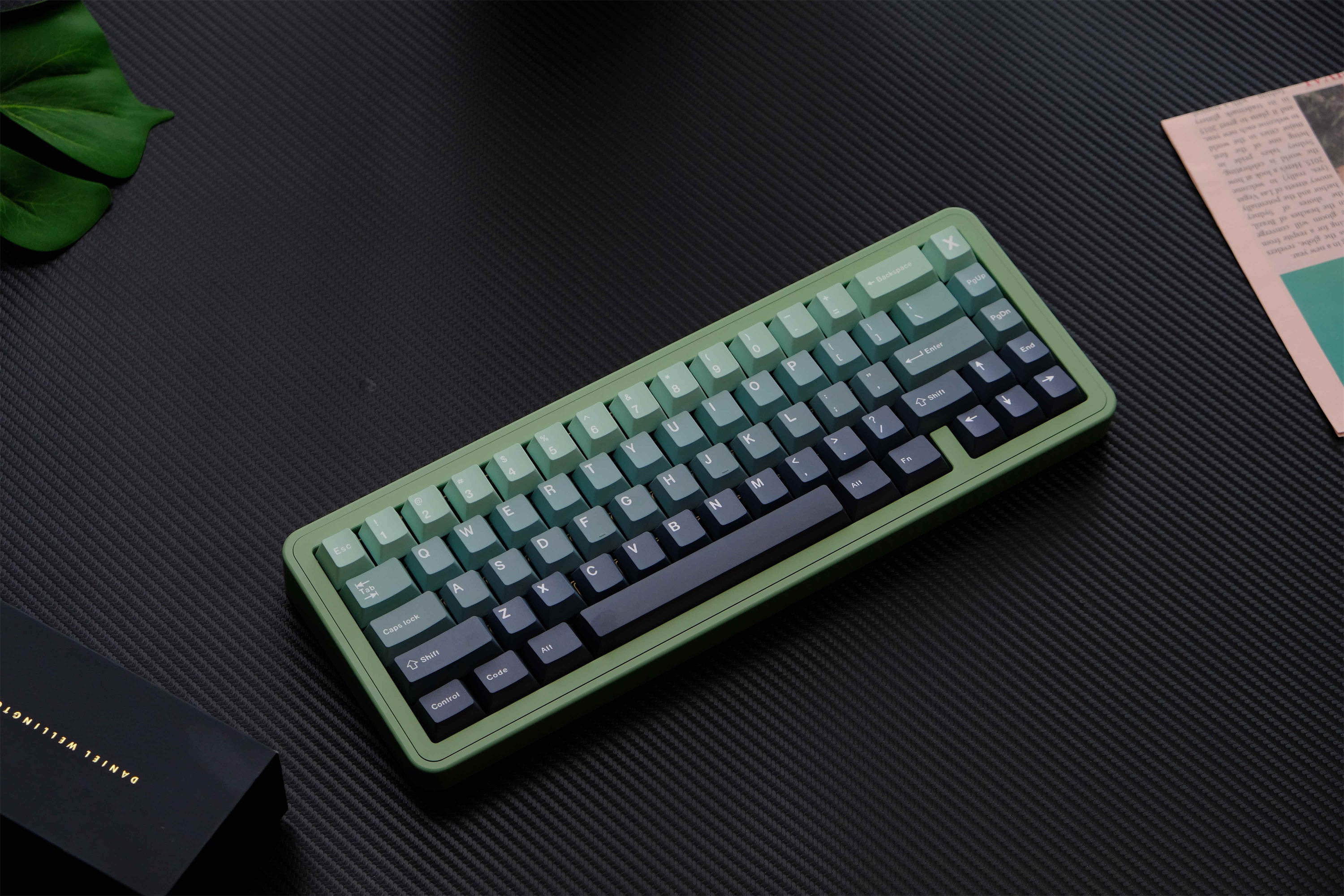 Gradient Botanical Garden PBT Keycaps