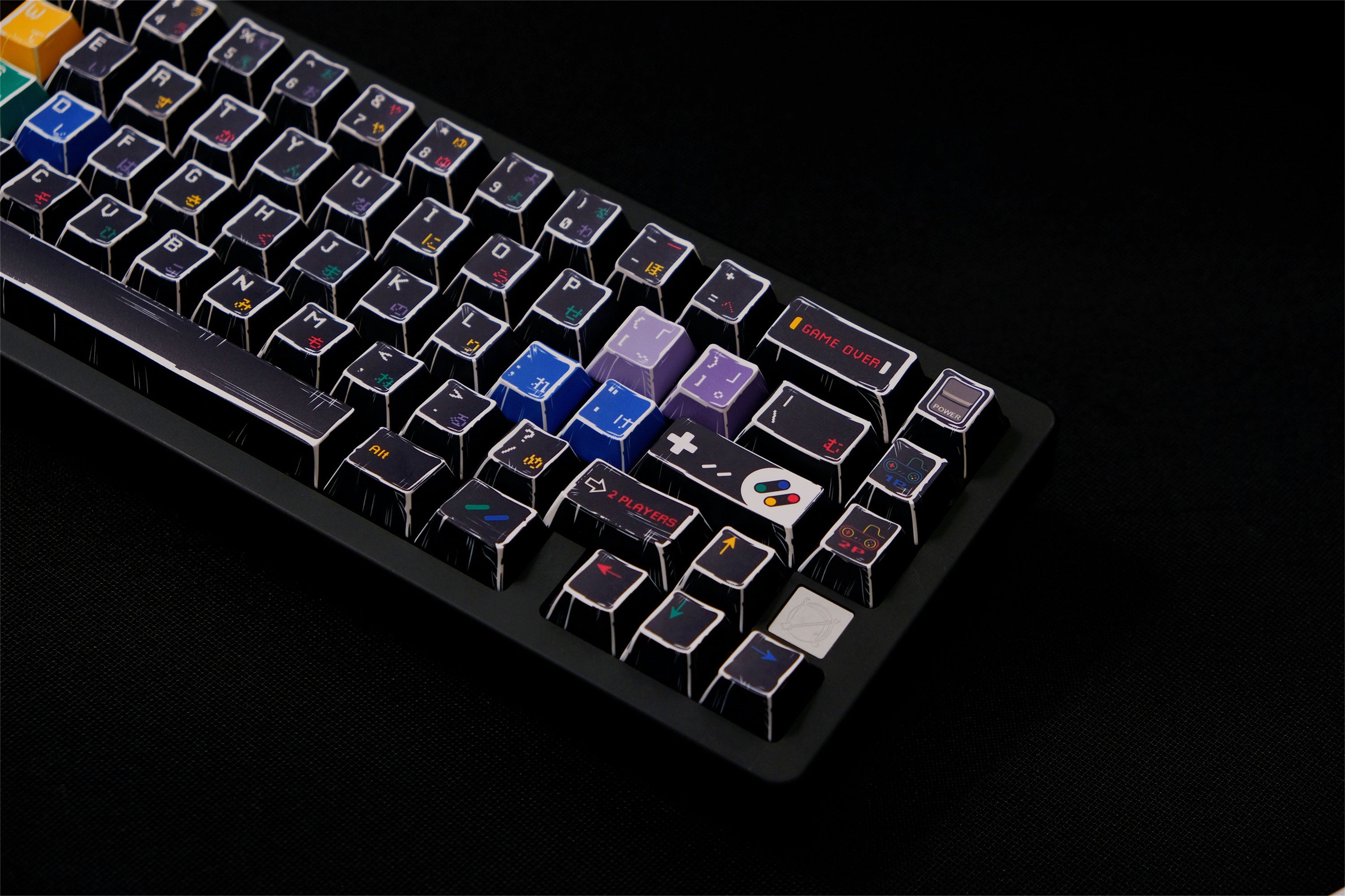 Smoky PBT keycaps - Diykeycap