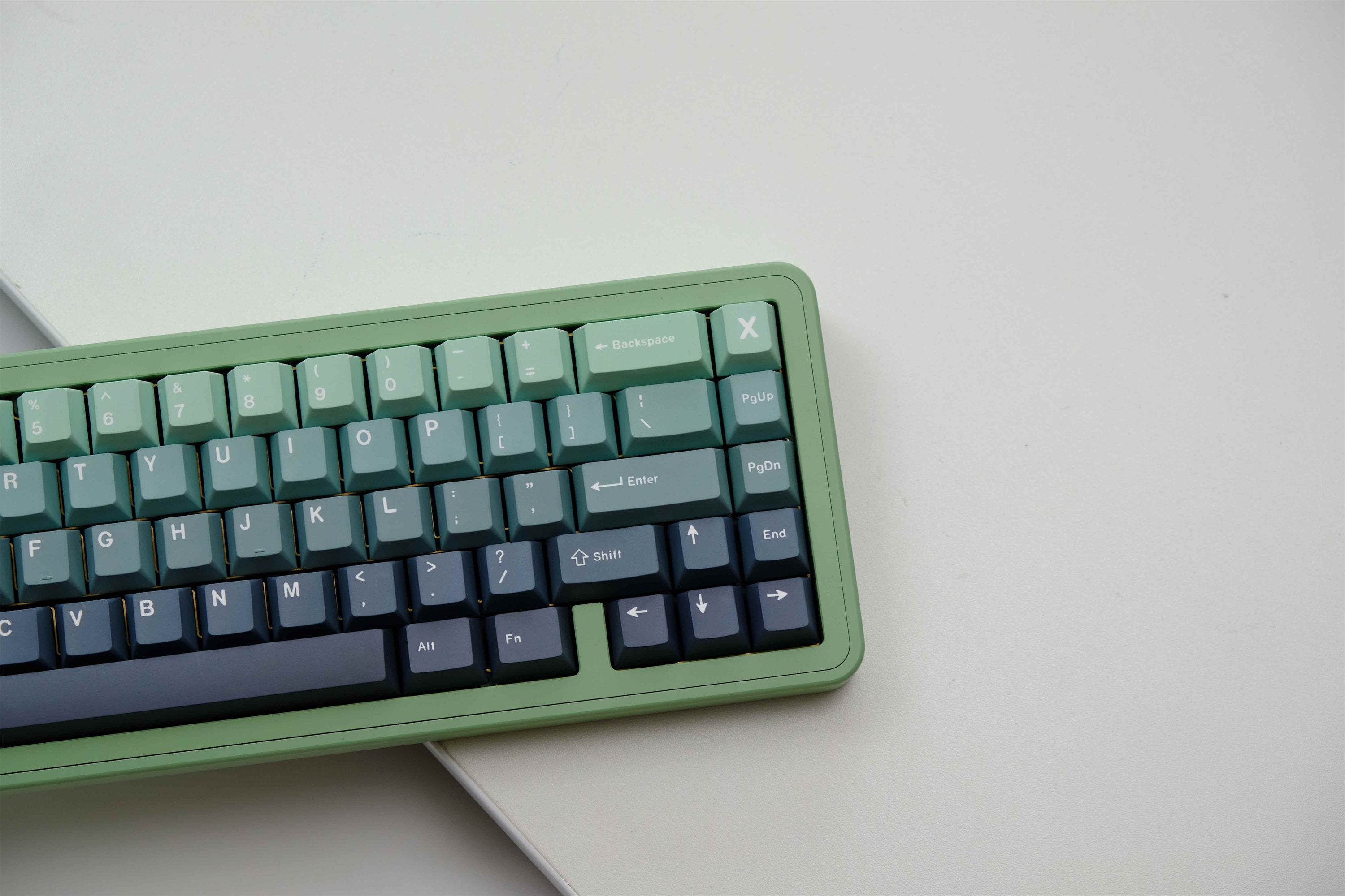 Gradient Botanical Garden PBT Keycaps