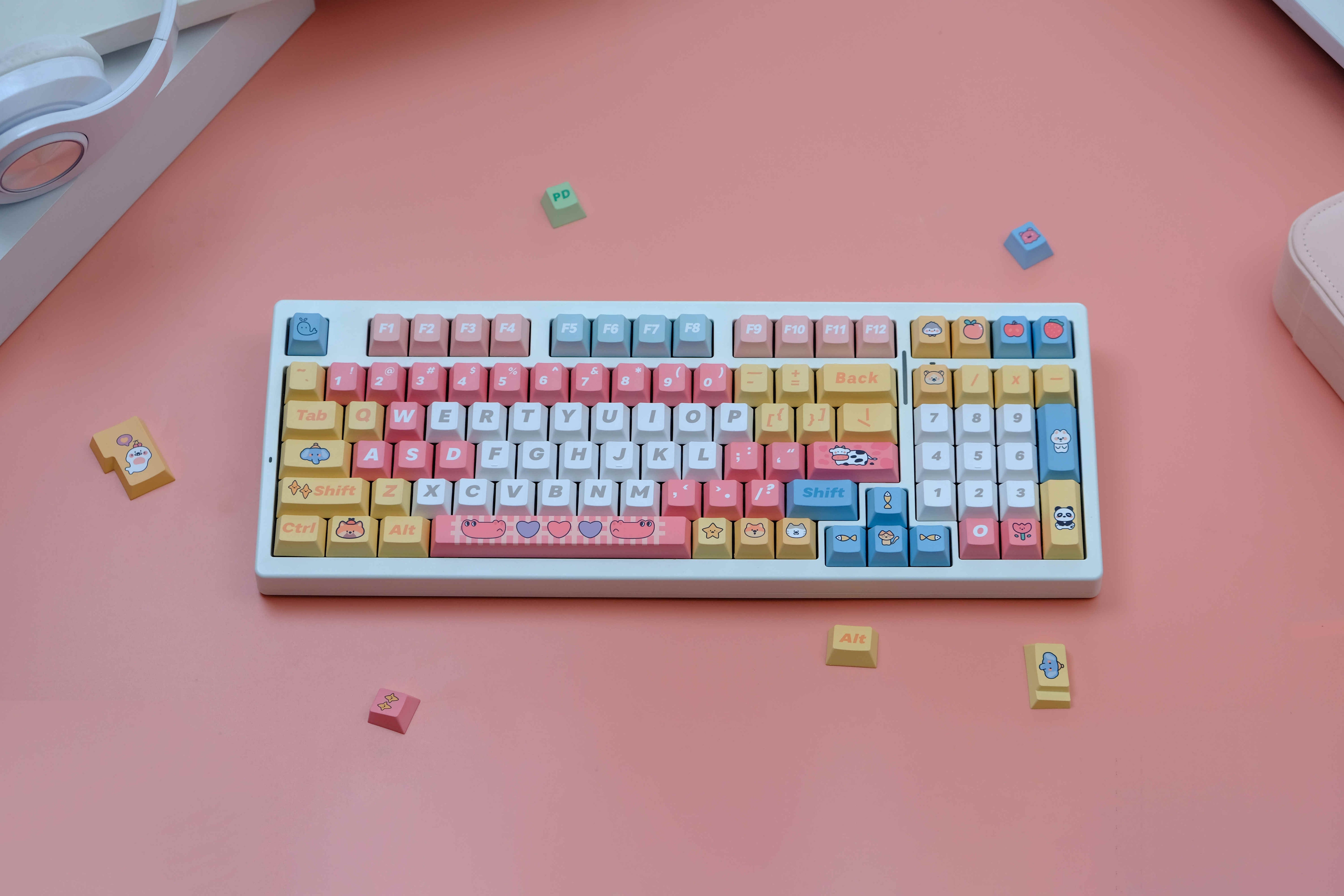 Zoo-style PBT keycaps