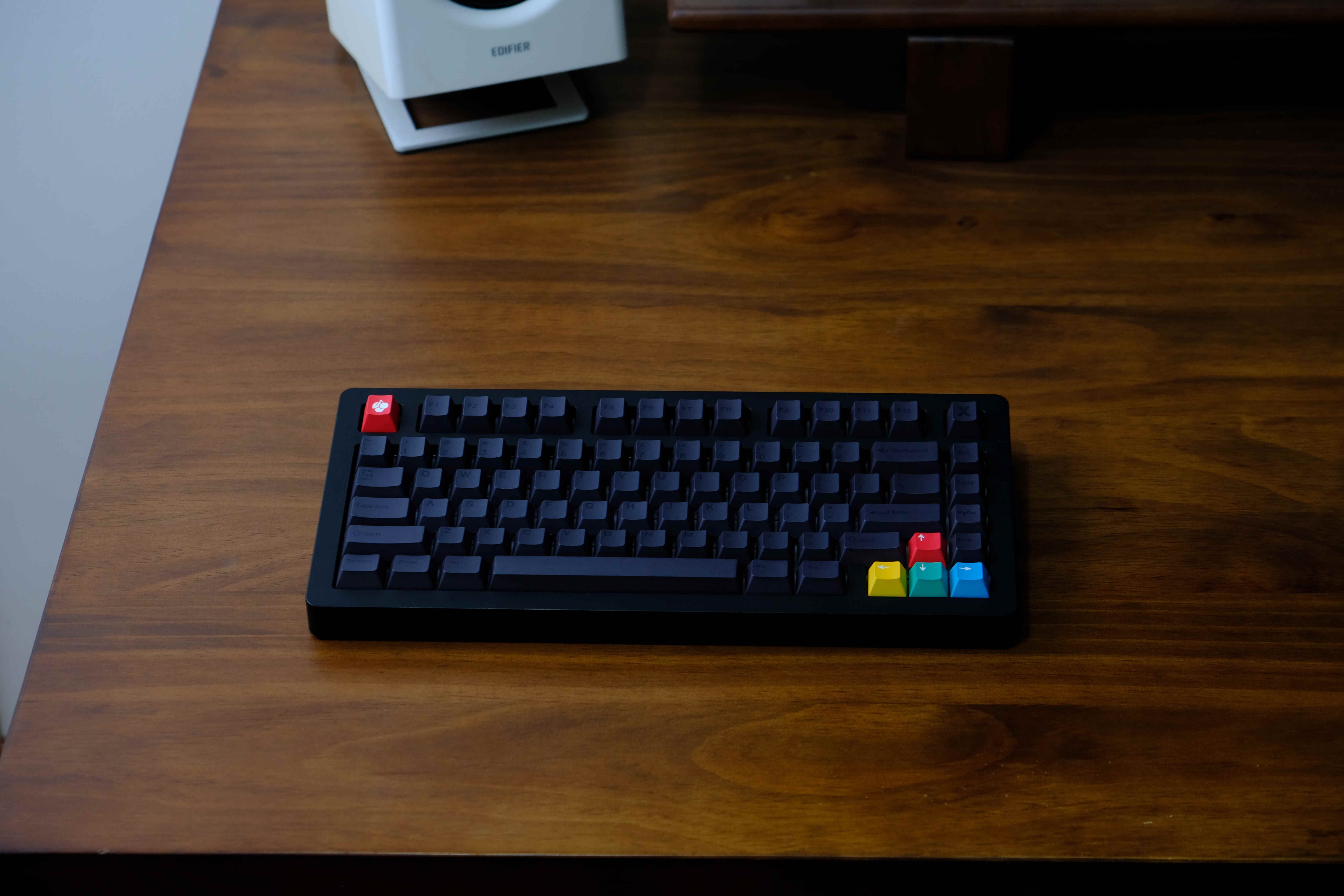 Stealth Black PBT keycaps