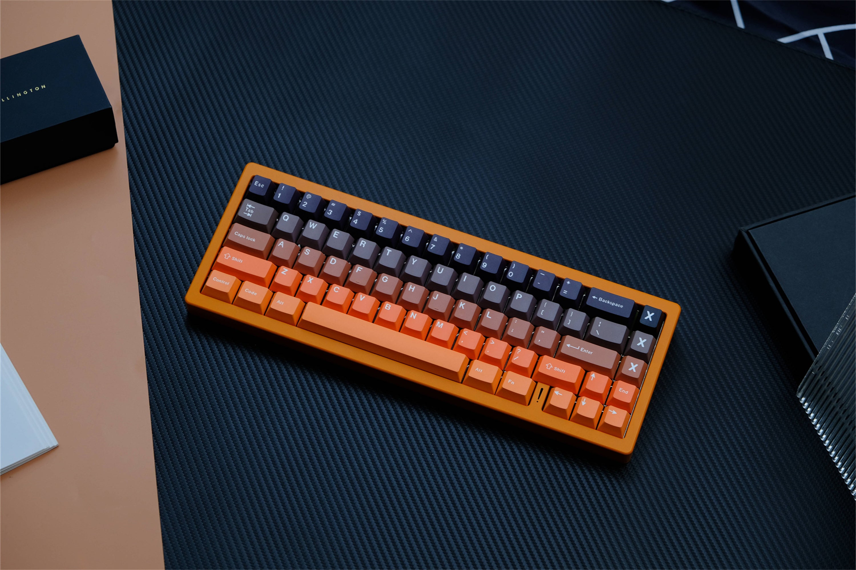 Sunrise Gradient PBT Keycaps