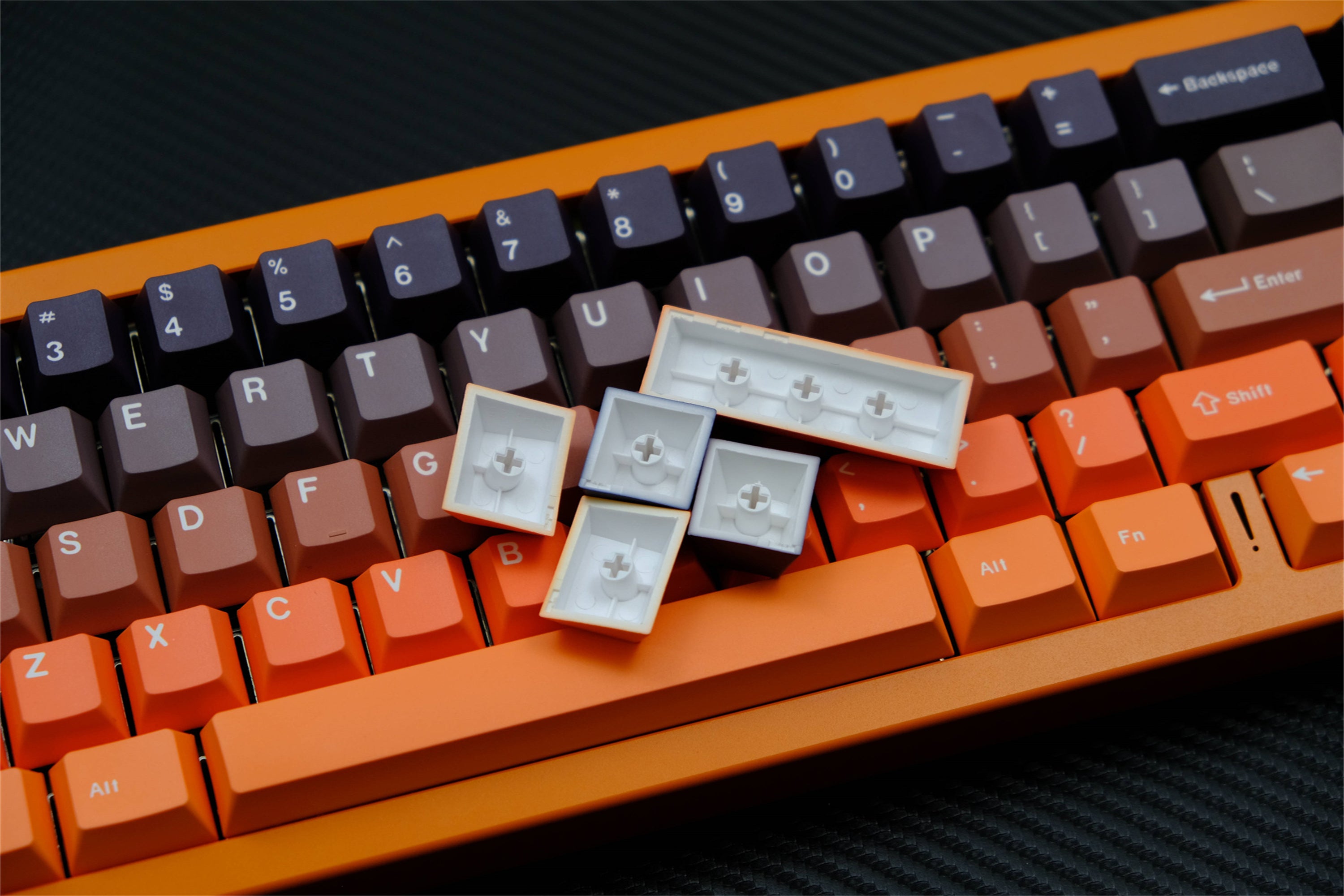 Sunrise Gradient PBT Keycaps