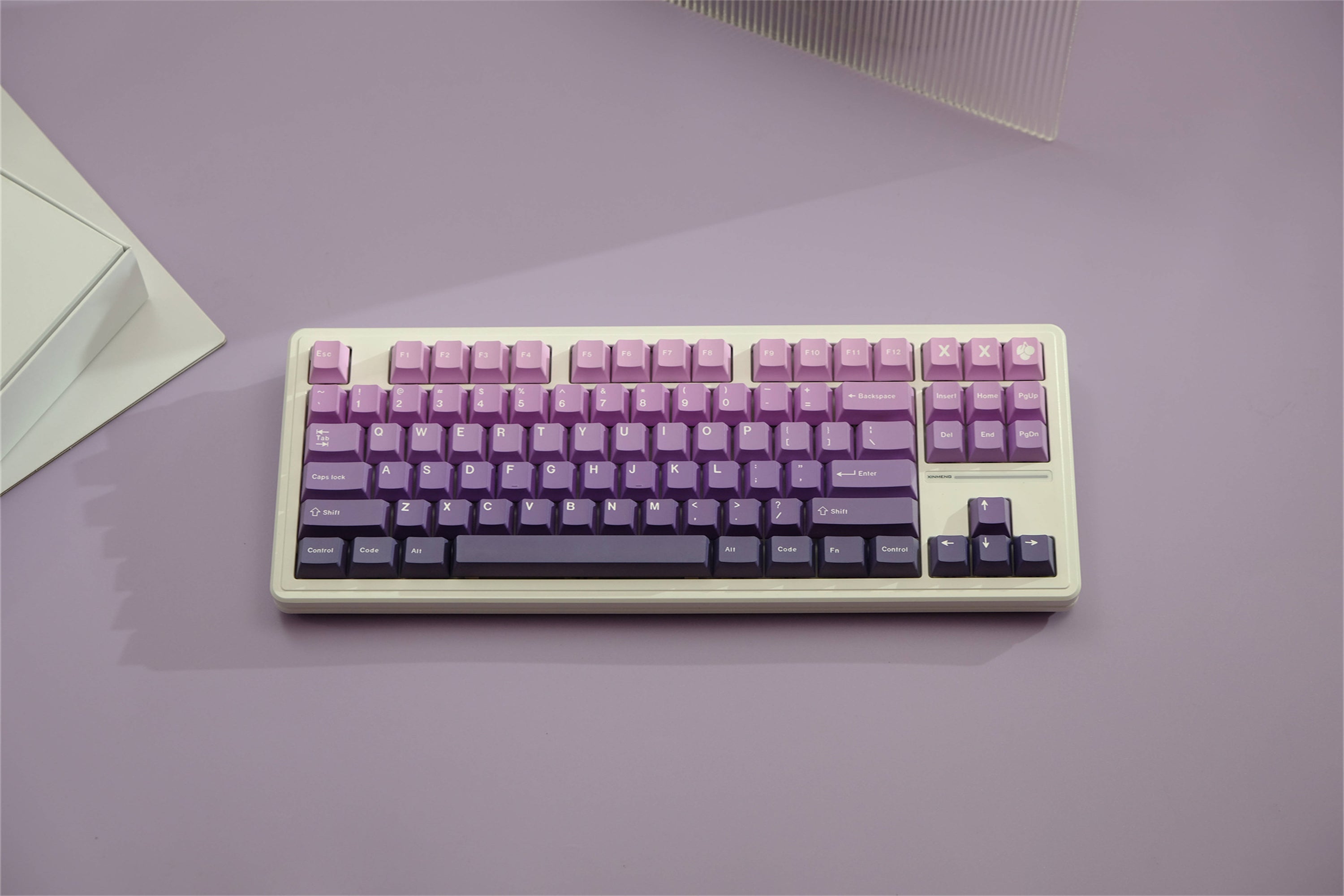 Violet Ombré PBT Keycaps