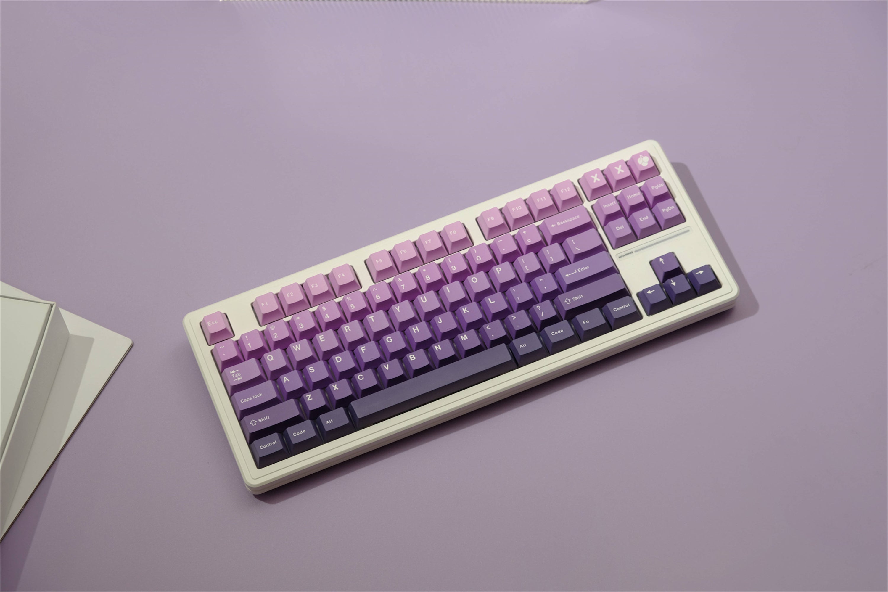 Violet Ombré PBT Keycaps