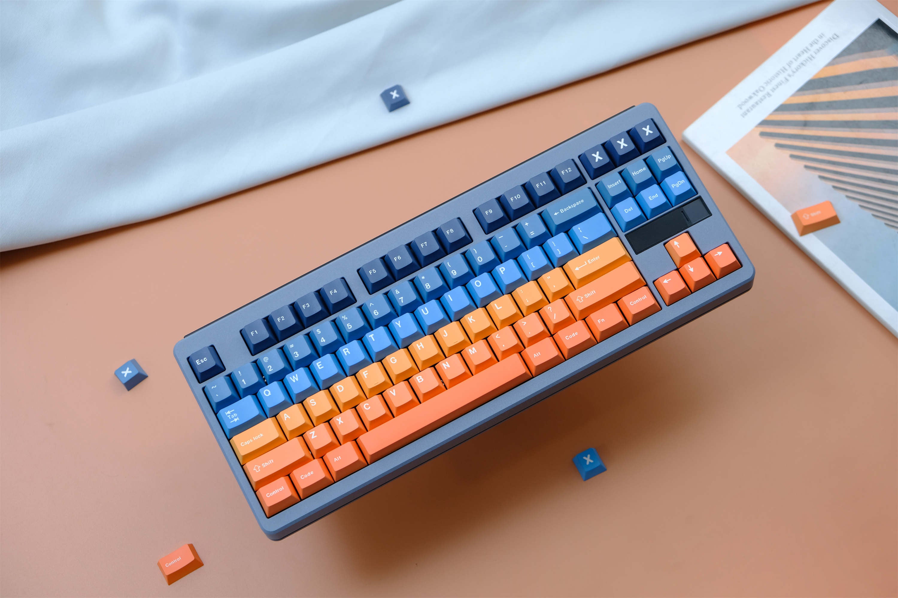 Skyline Gradient PBT Keycaps