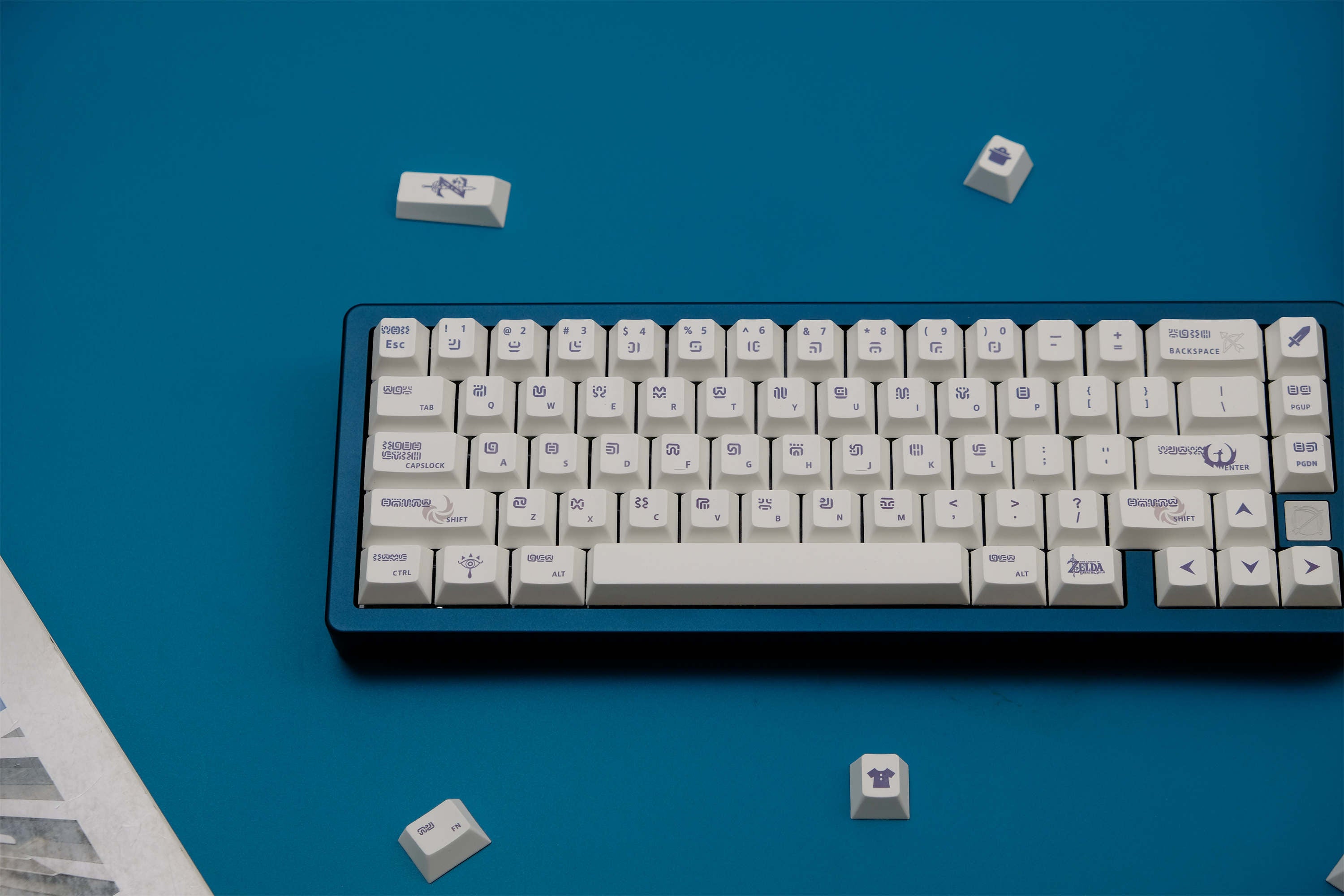 Zelda Style PBT Keycaps