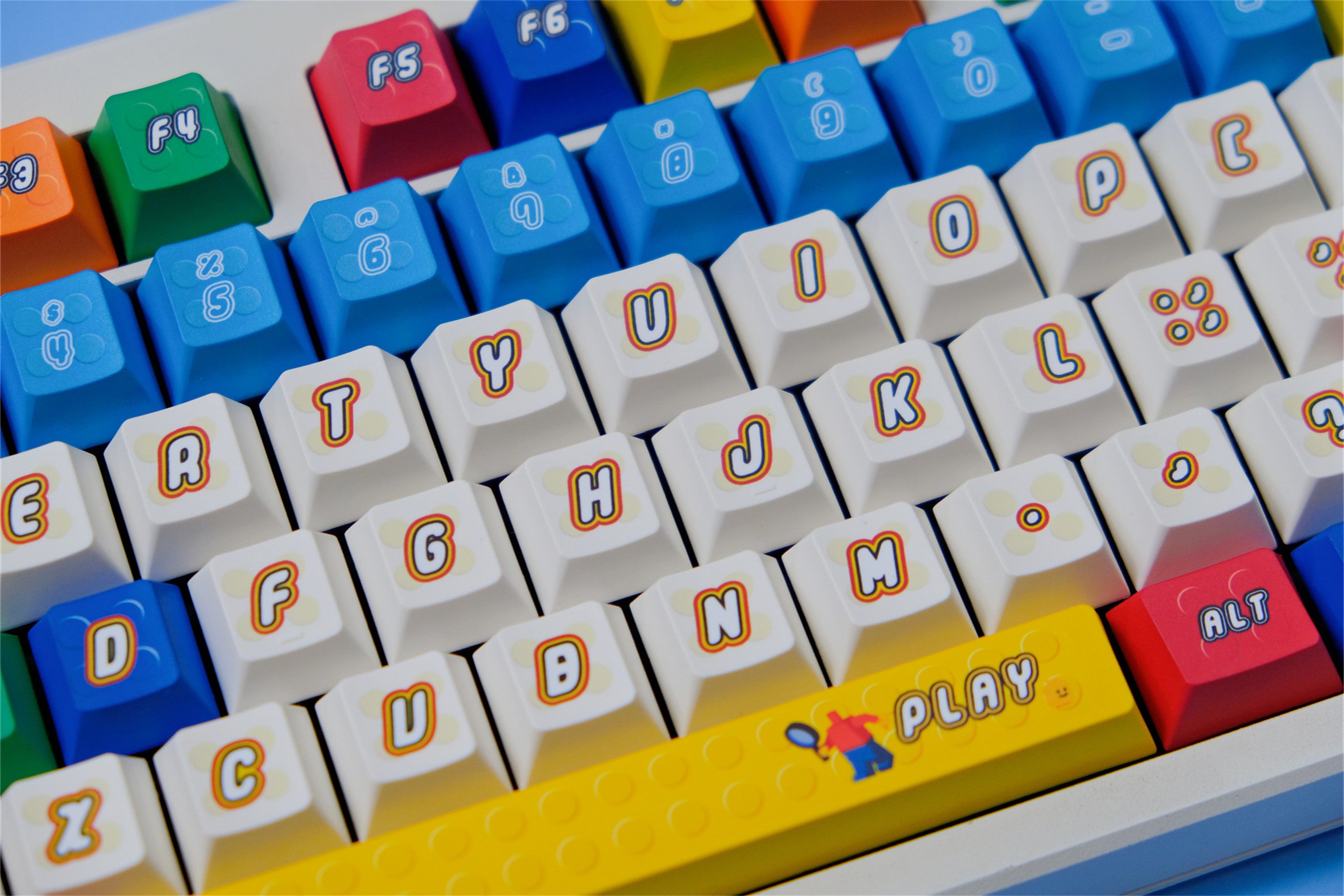 Play Go Retro Arcade Keycaps