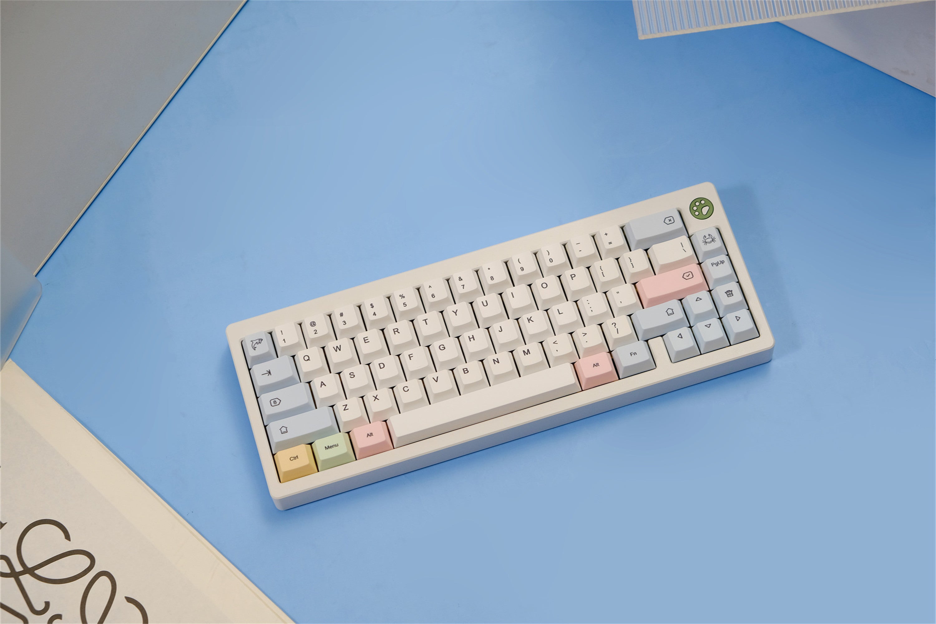 Pastel Doodle Keycaps - Diykeycap