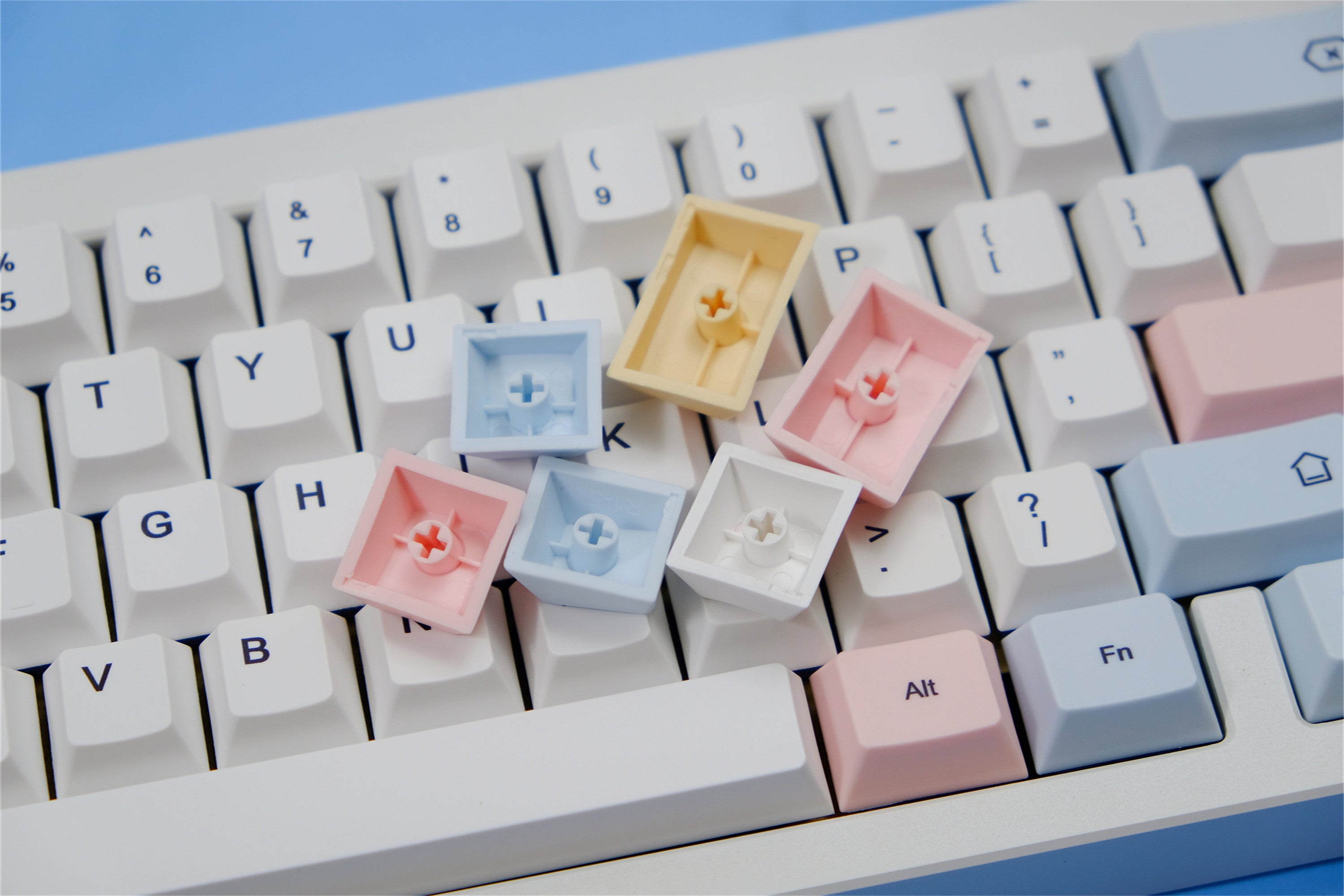Pastel Doodle Keycaps - Diykeycap