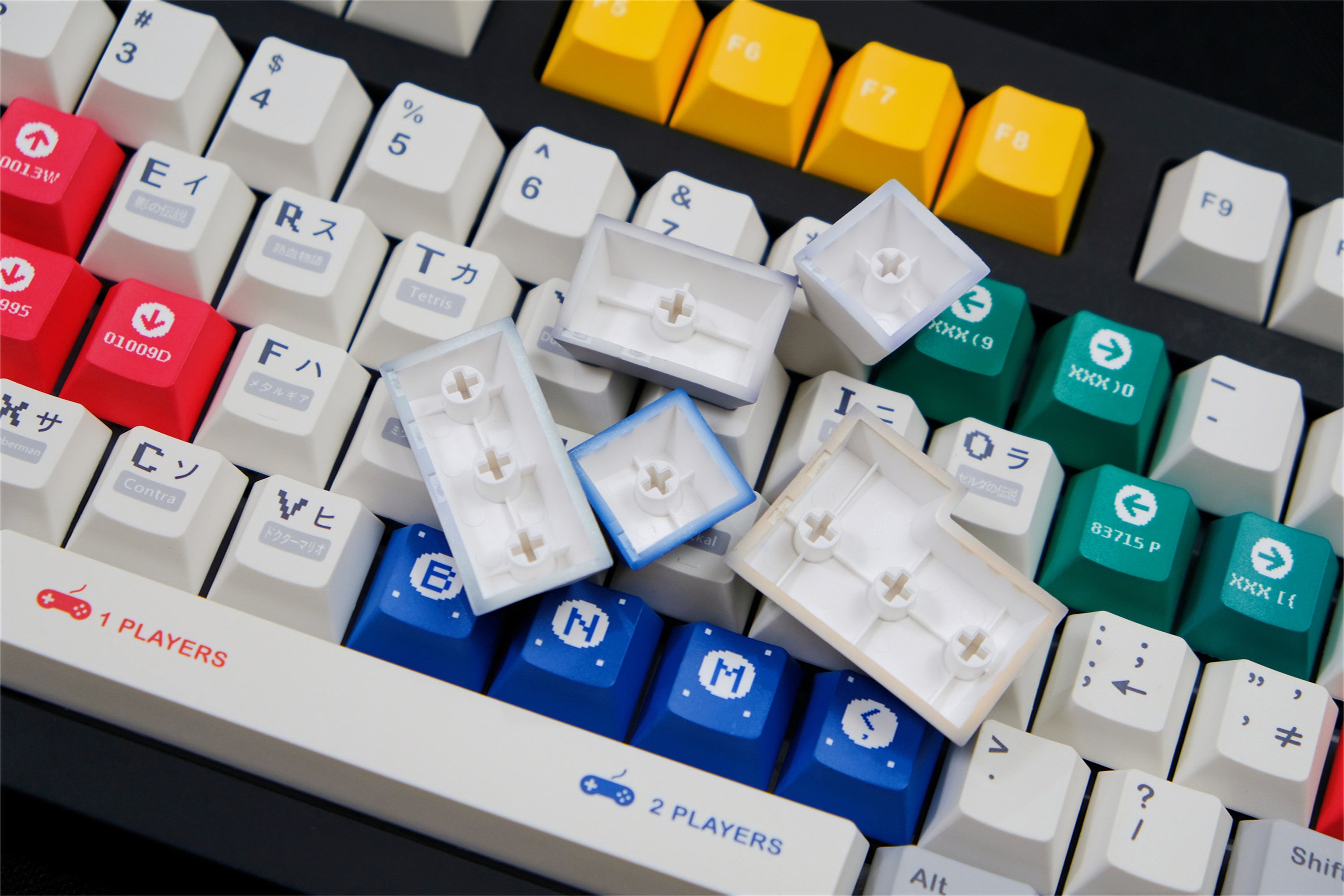 Retro games Keycaps
