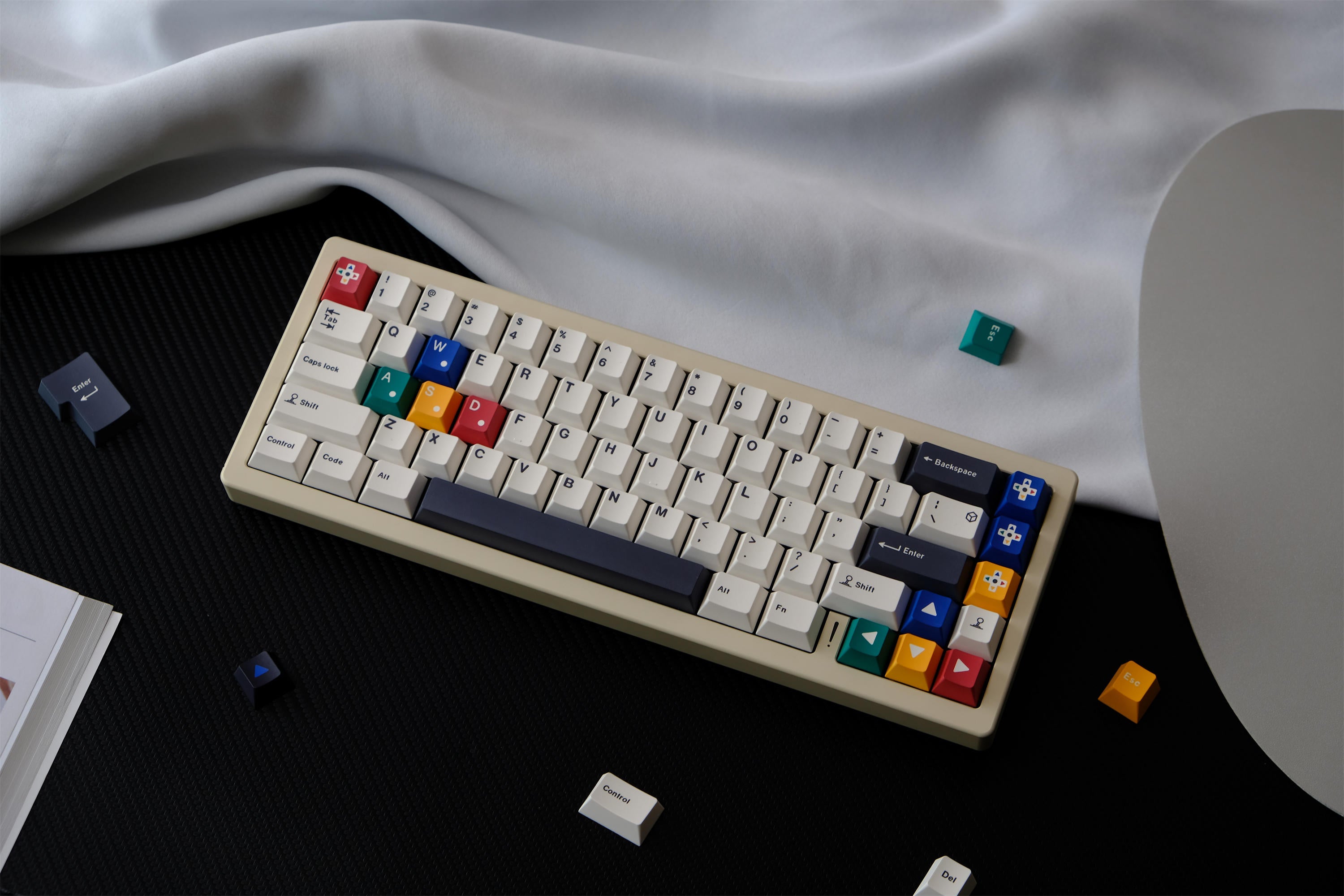 DMG Retro PBT Keycaps