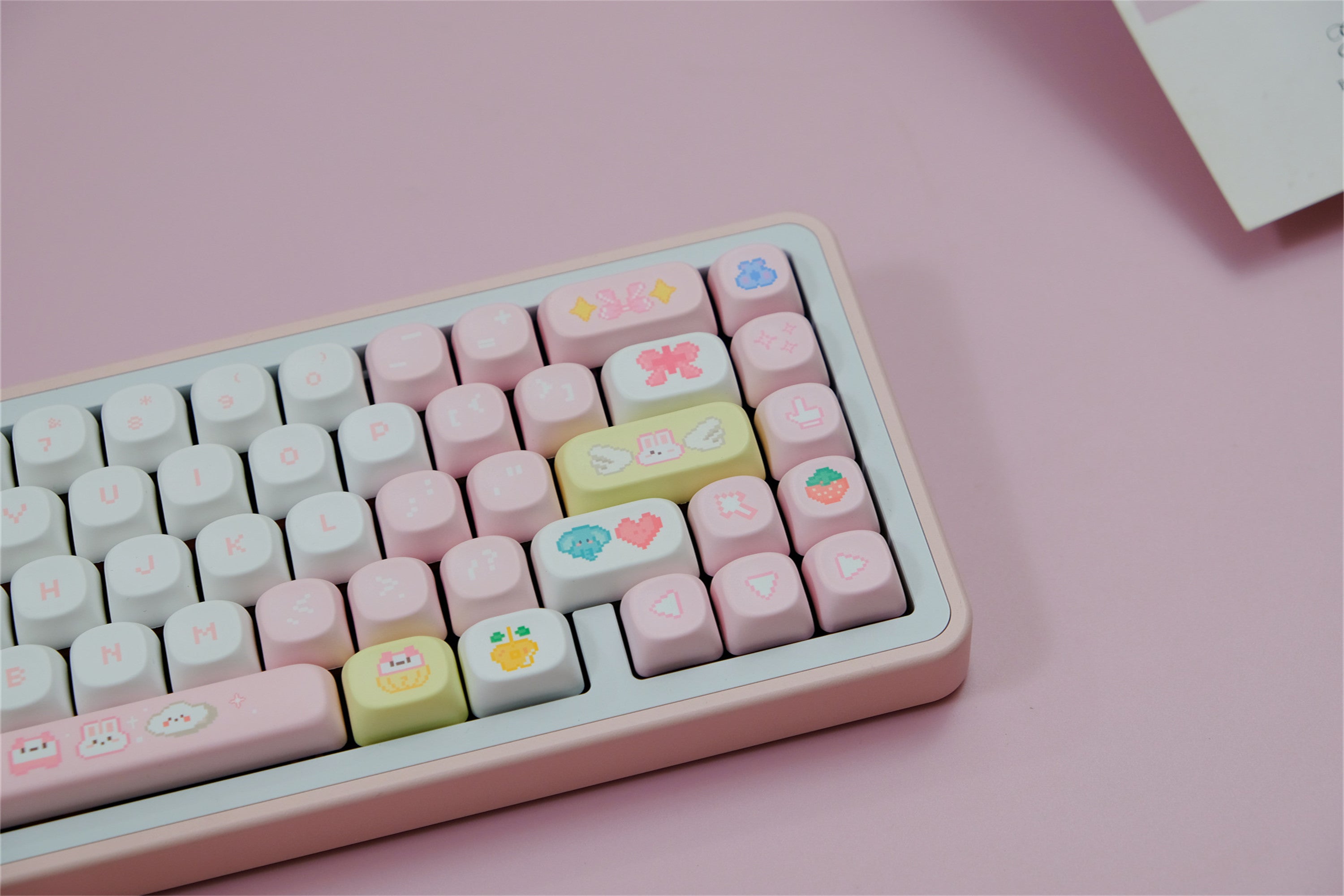Pixel Baby PBT keycaps