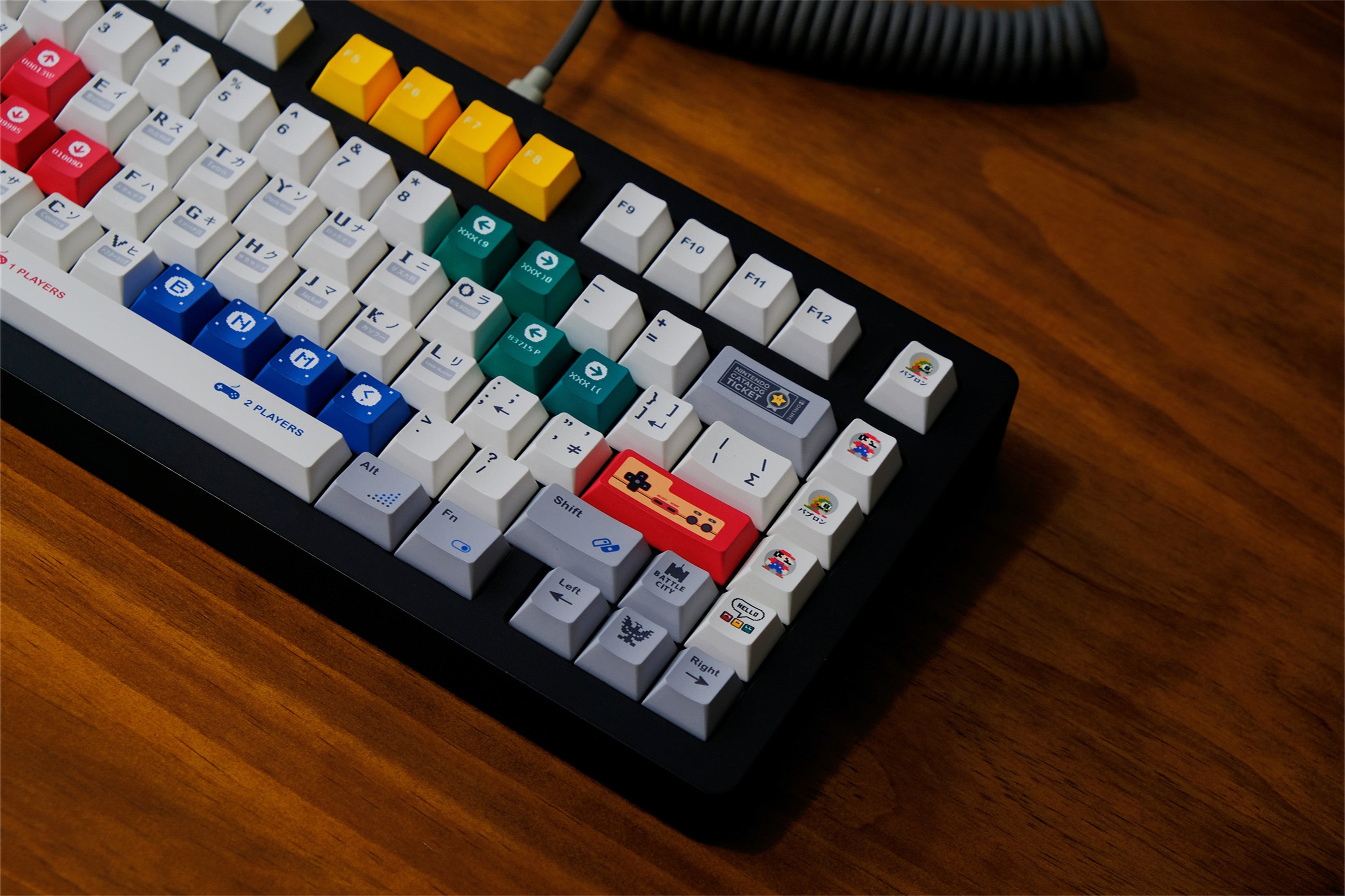 Retro games Keycaps