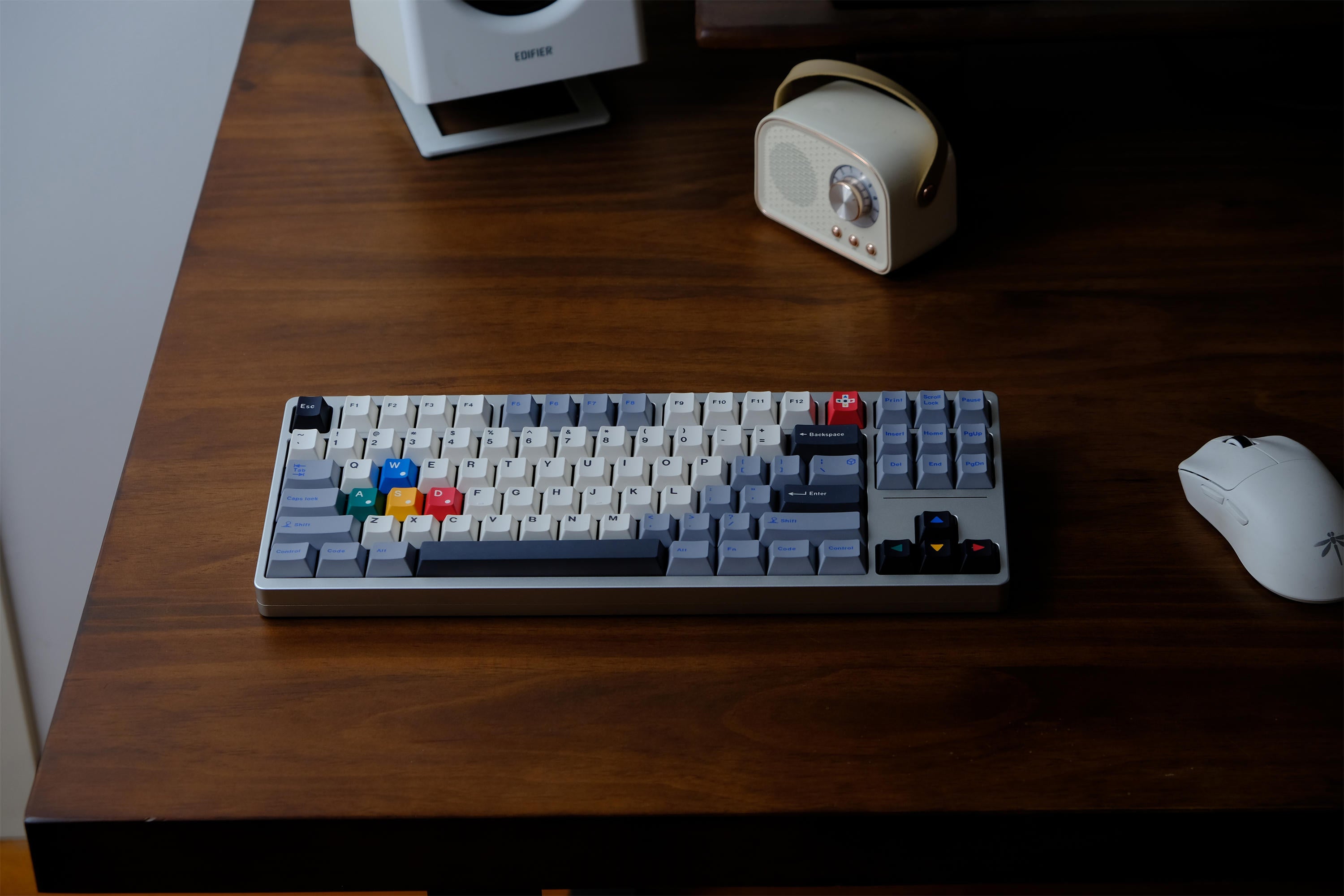 Origin Grey PBT Keycaps