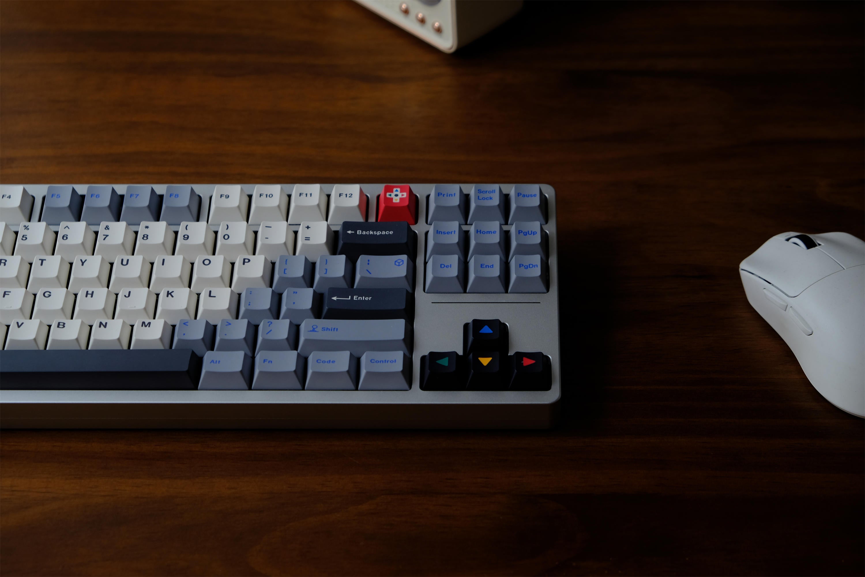 Origin Grey PBT Keycaps