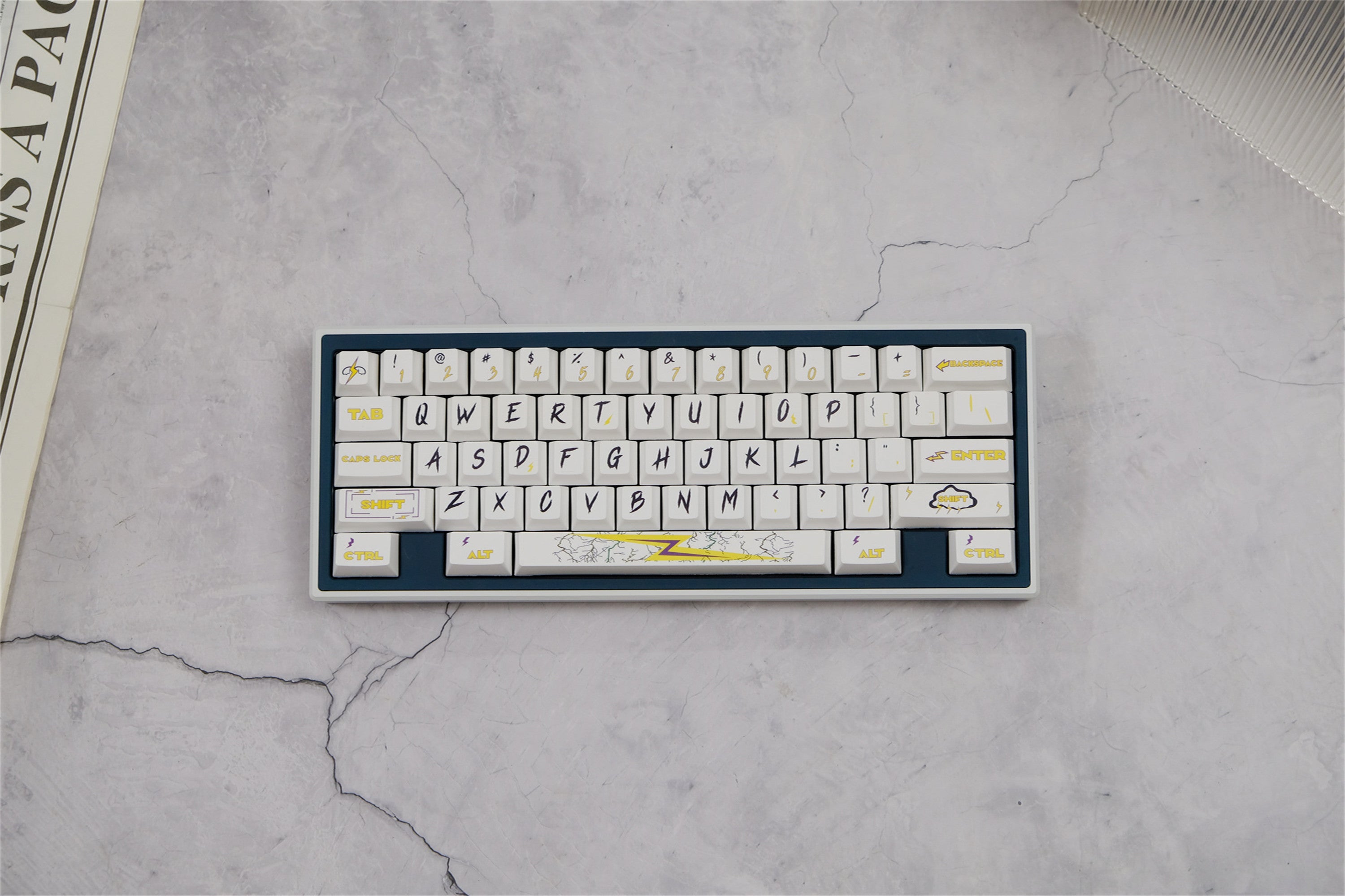 Lightning PBT keycaps