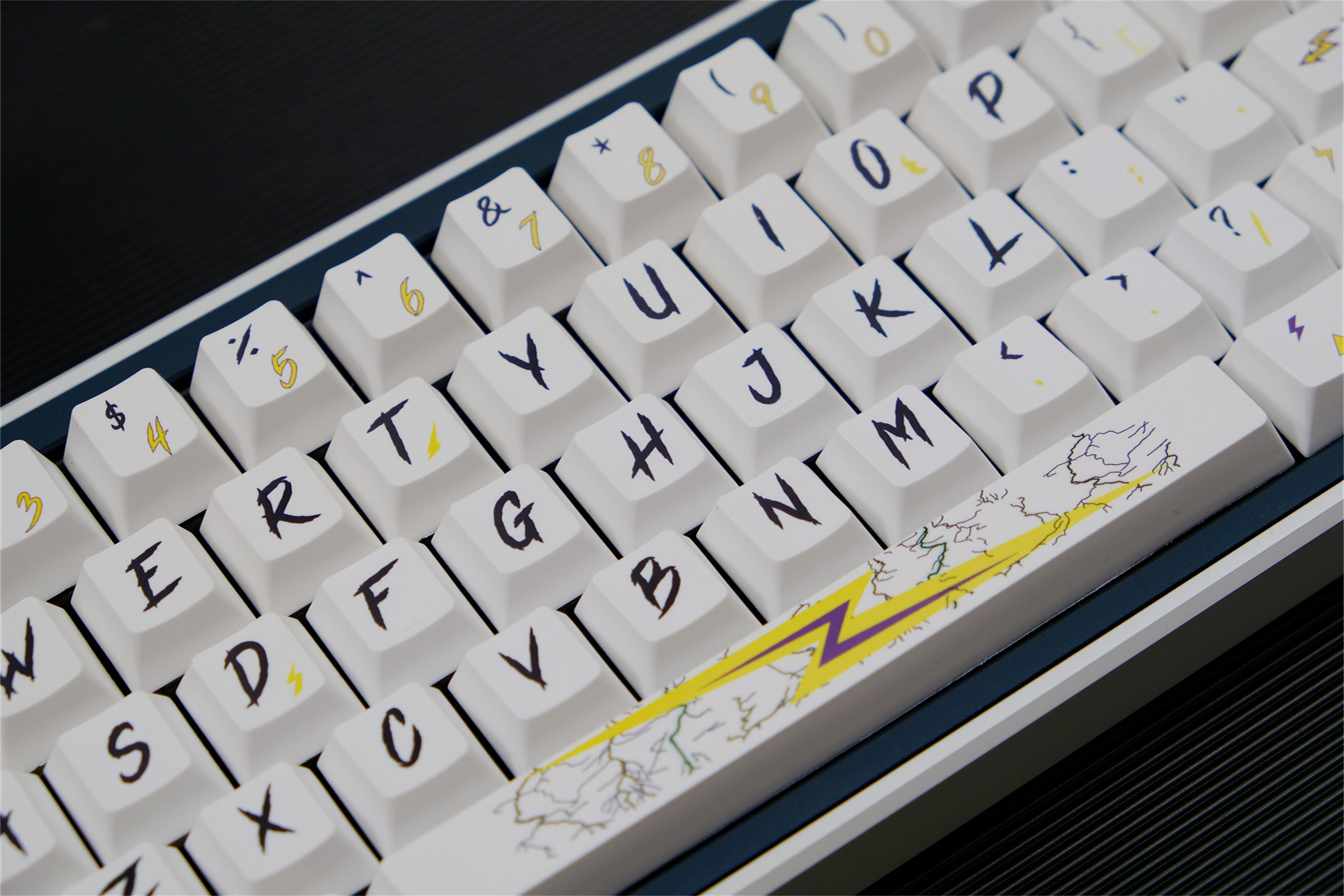 Lightning PBT keycaps